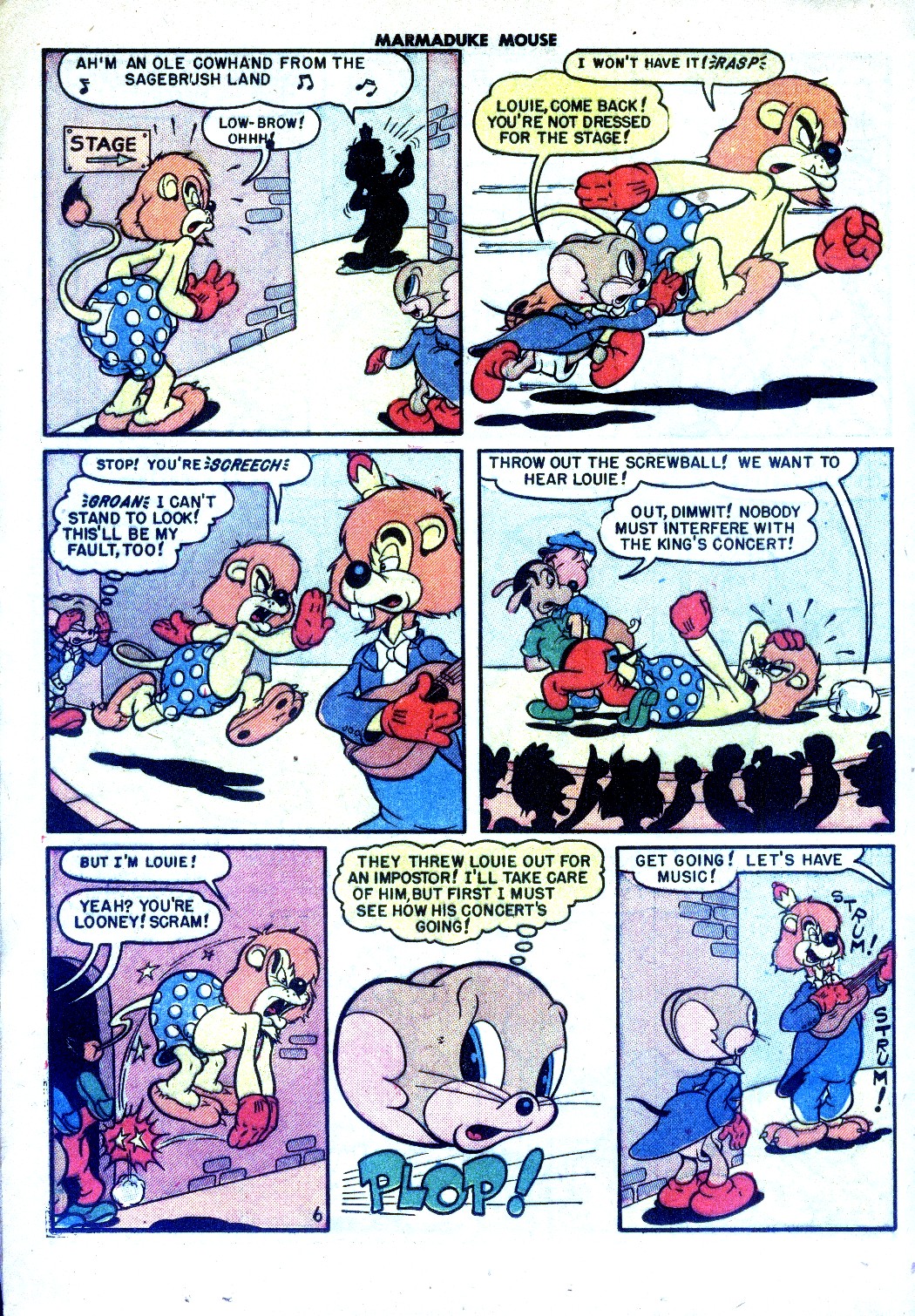Read online Marmaduke Mouse comic -  Issue #26 - 20