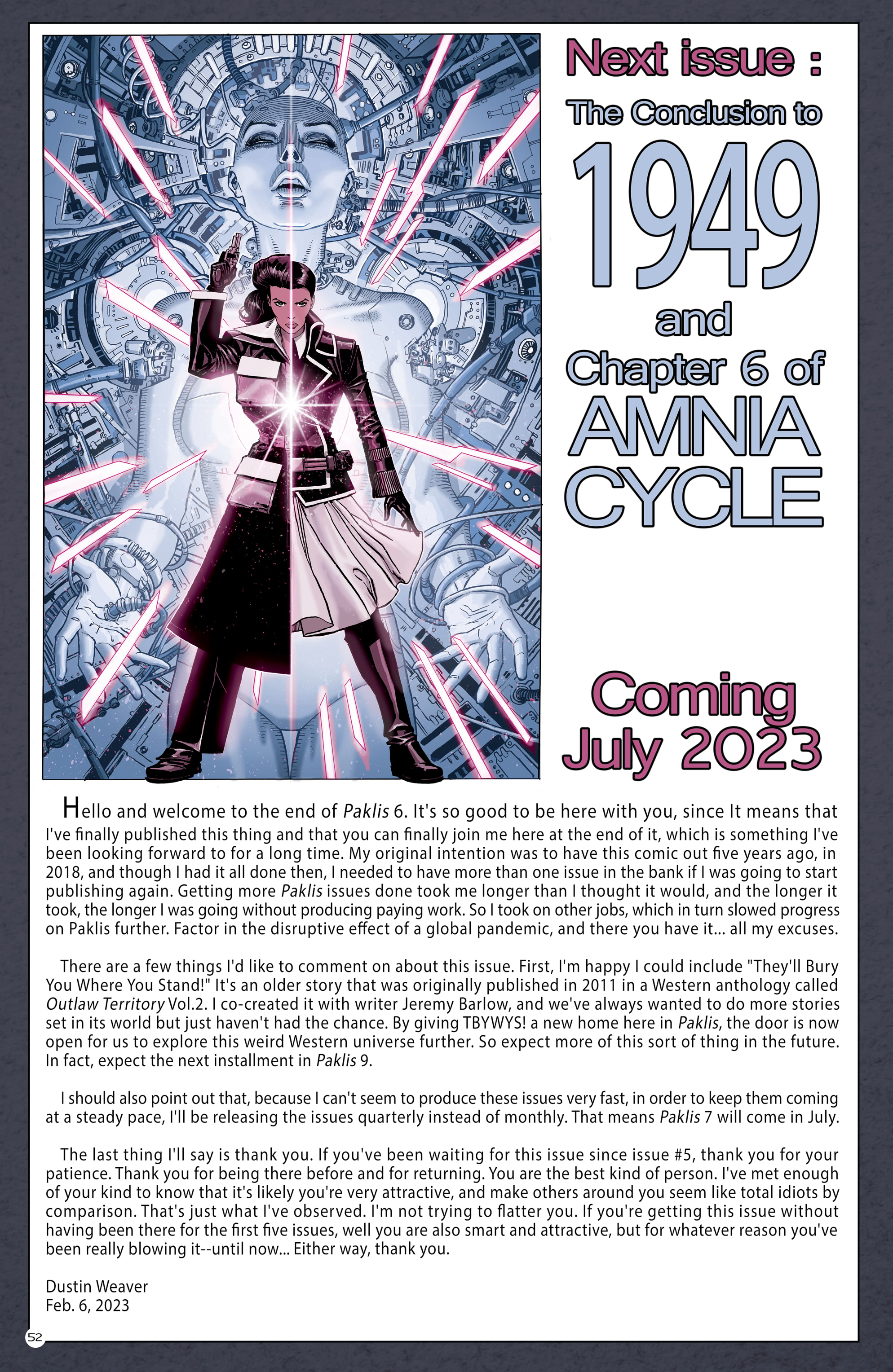 Read online Paklis comic -  Issue #6 - 52
