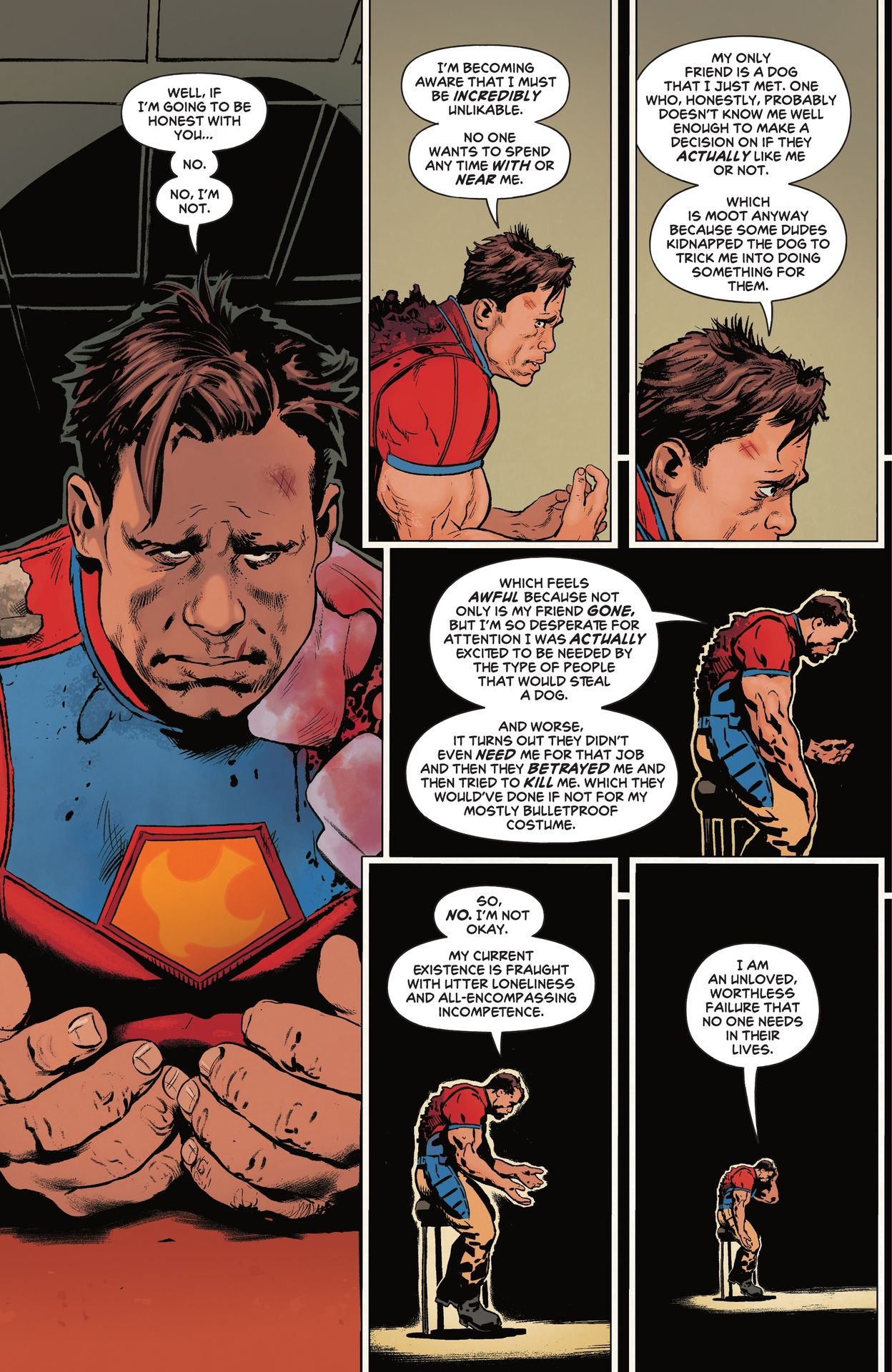 Read online Peacemaker Tries Hard! comic -  Issue #3 - 8