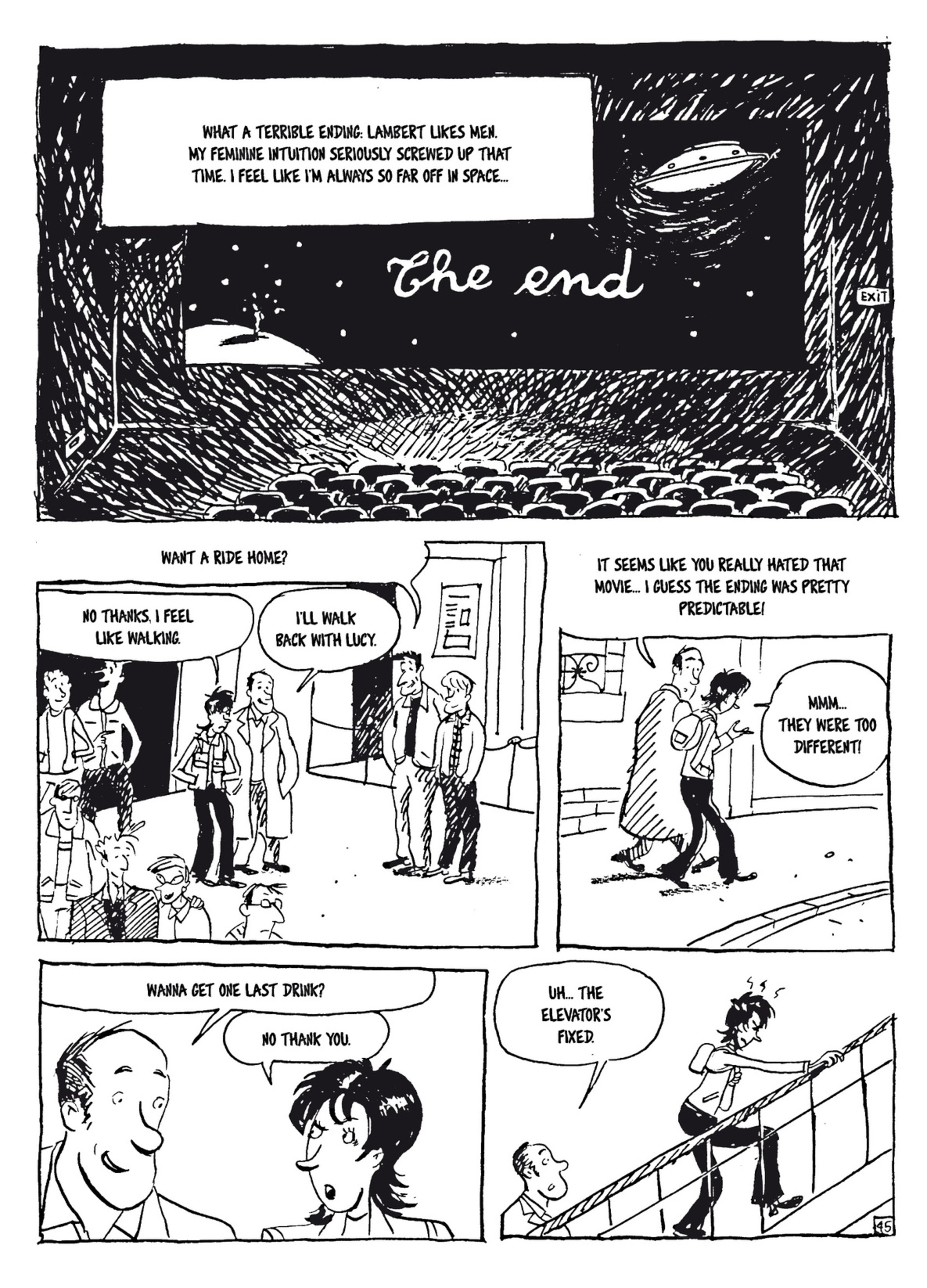 Read online Bluesy Lucy - The Existential Chronicles of a Thirtysomething comic -  Issue #1 - 46