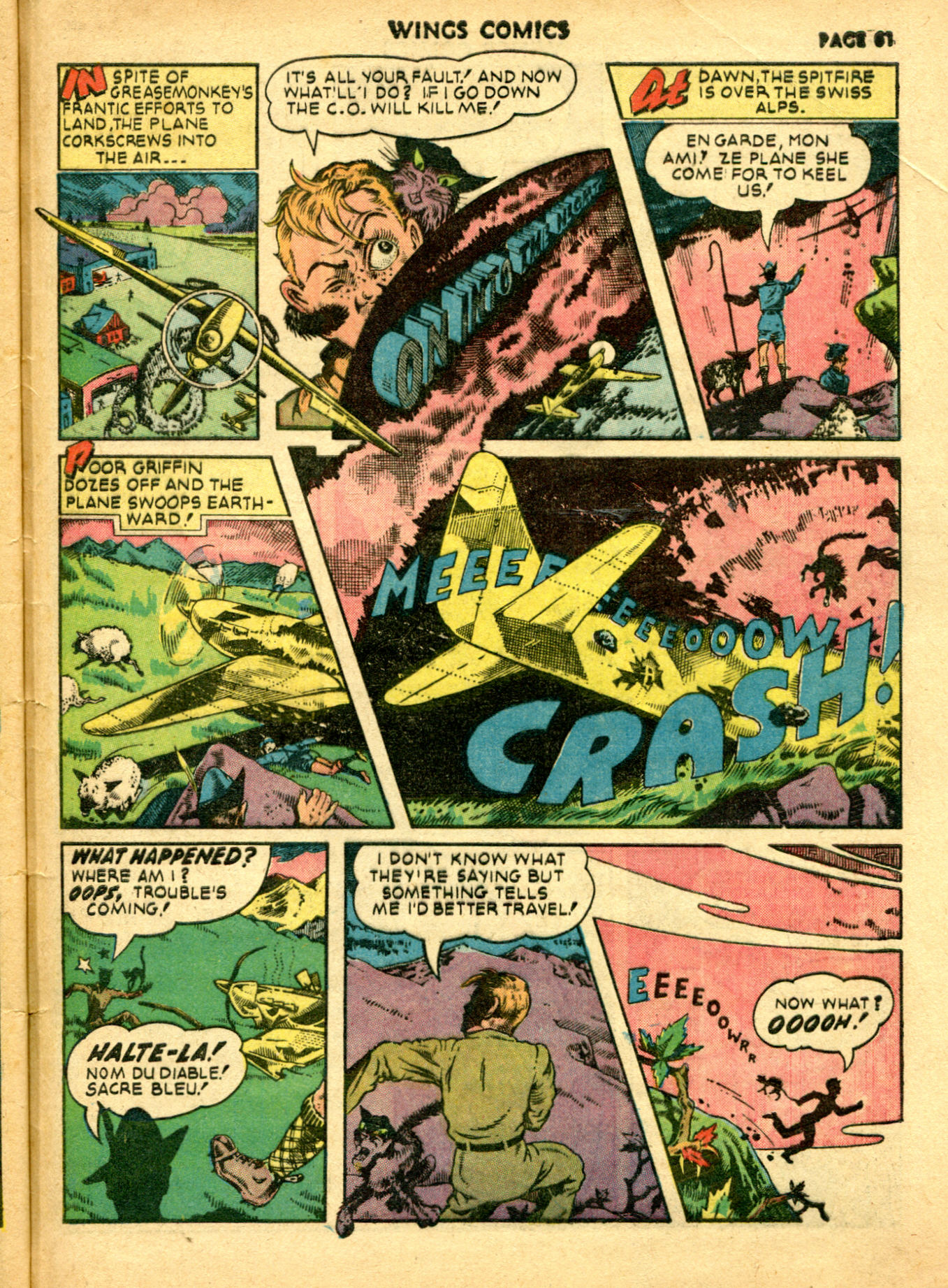 Read online Wings Comics comic -  Issue #19 - 64