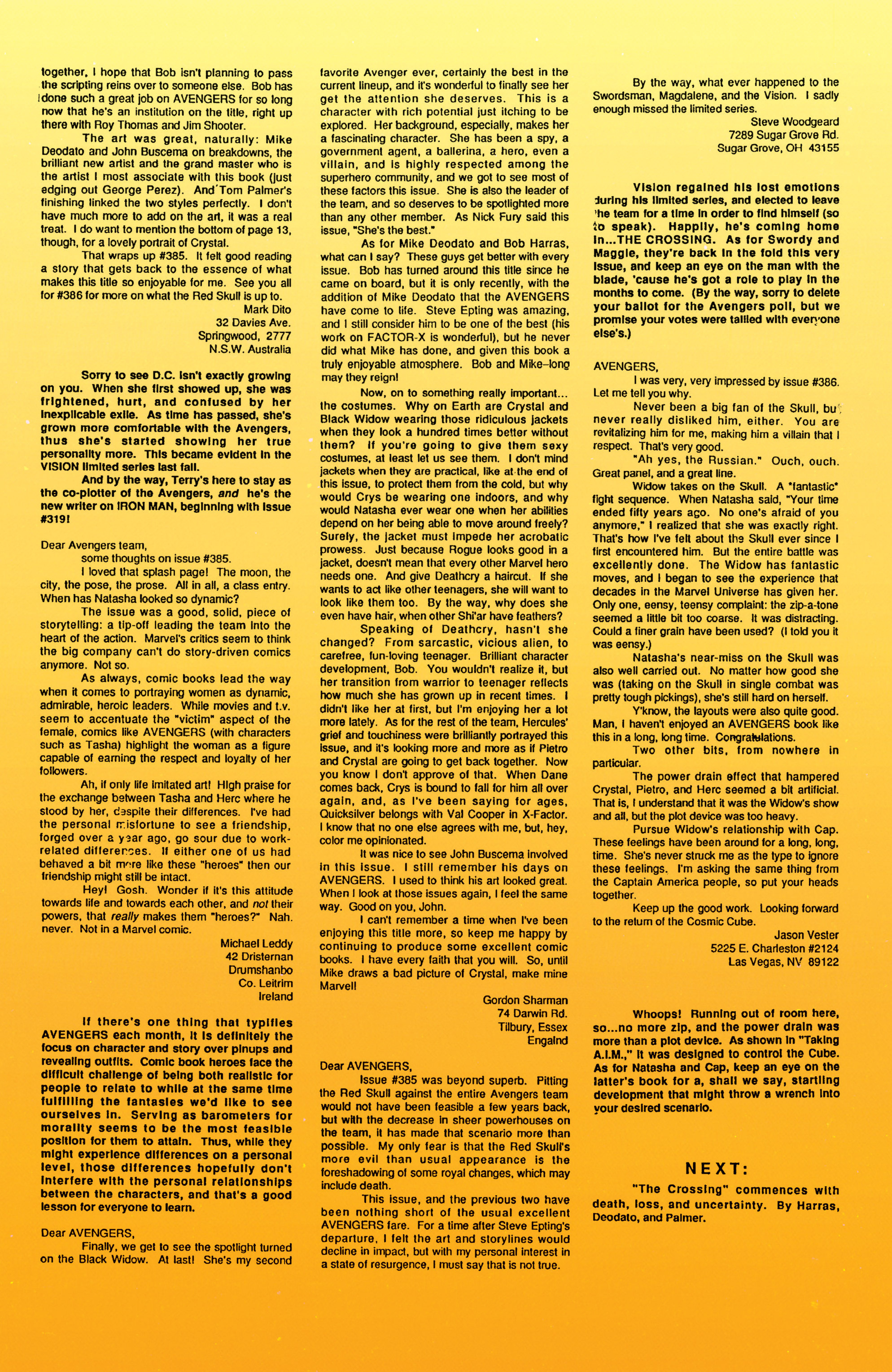 Read online The Avengers (1963) comic -  Issue #390 - 21