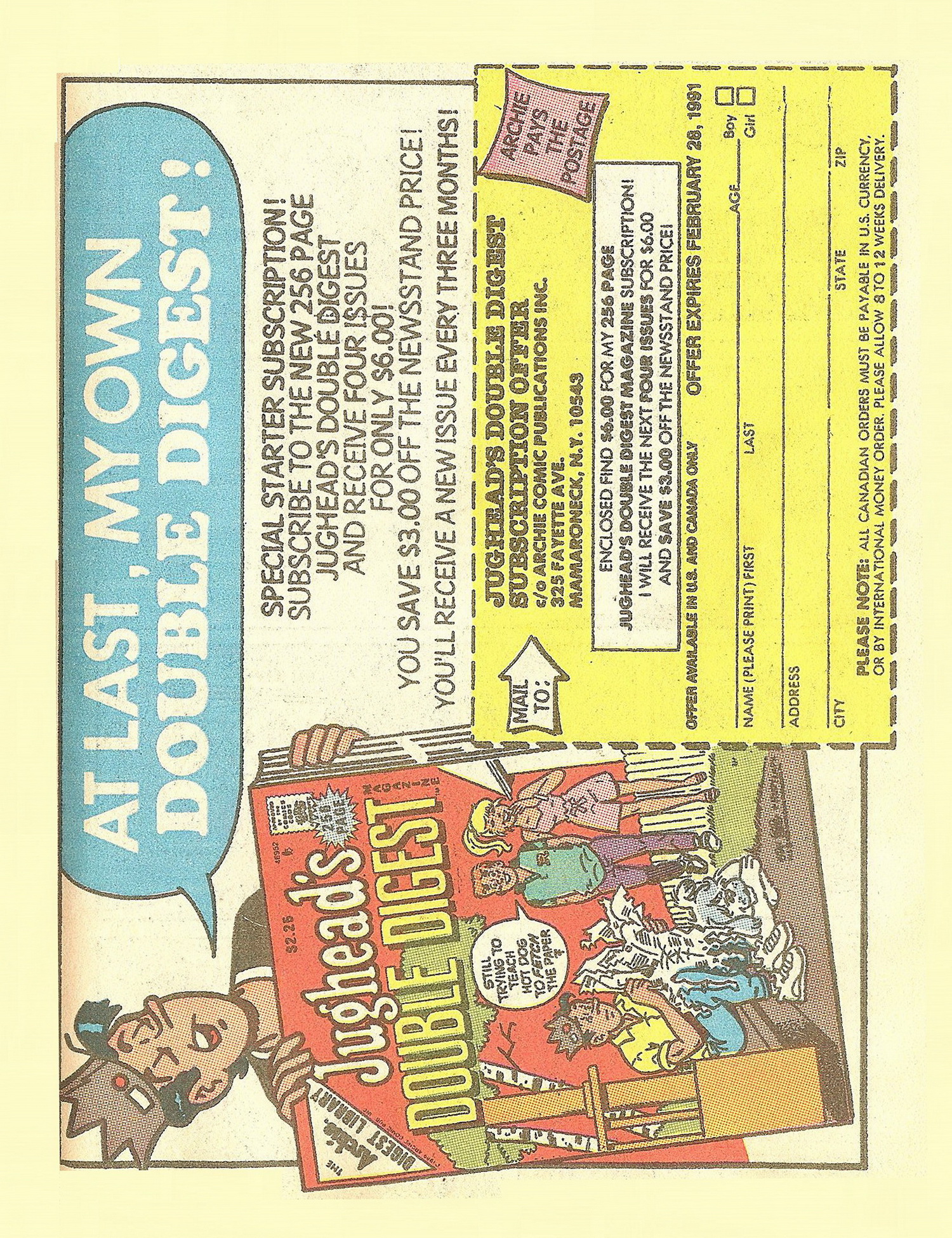 Read online Jughead Jones Comics Digest comic -  Issue #65 - 97