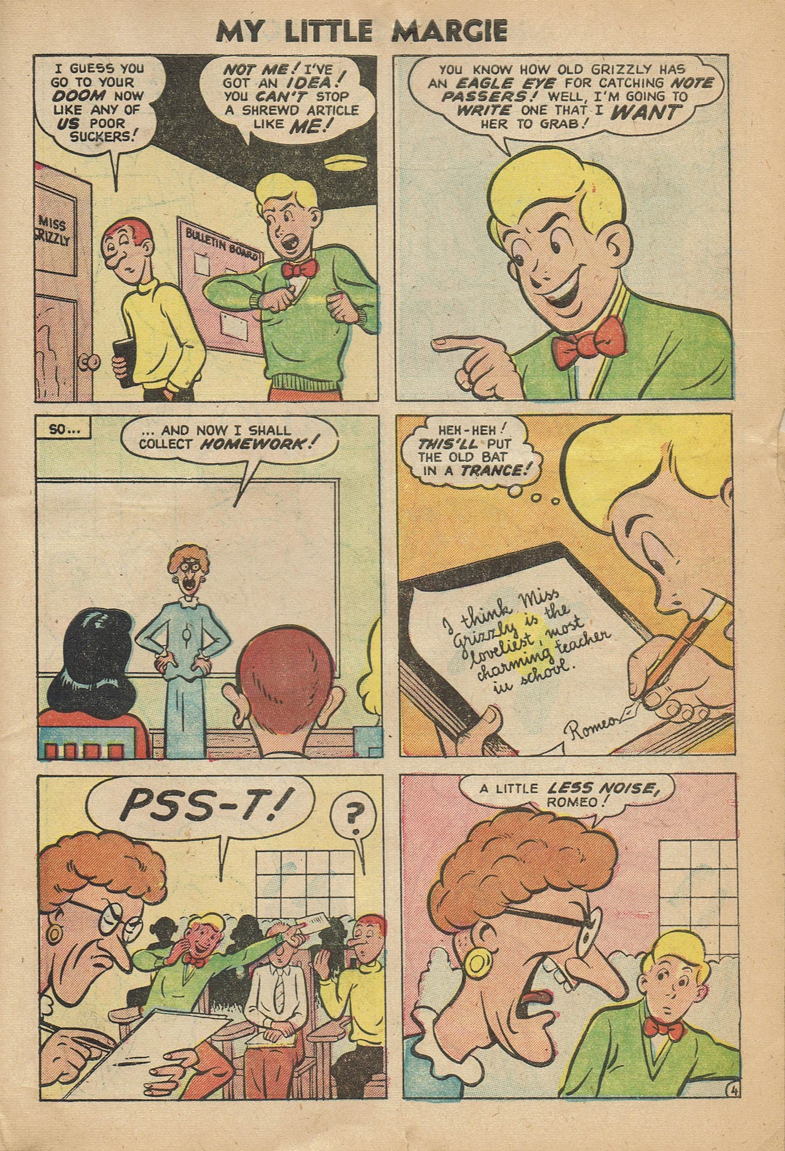 Read online My Little Margie (1954) comic -  Issue #9 - 31