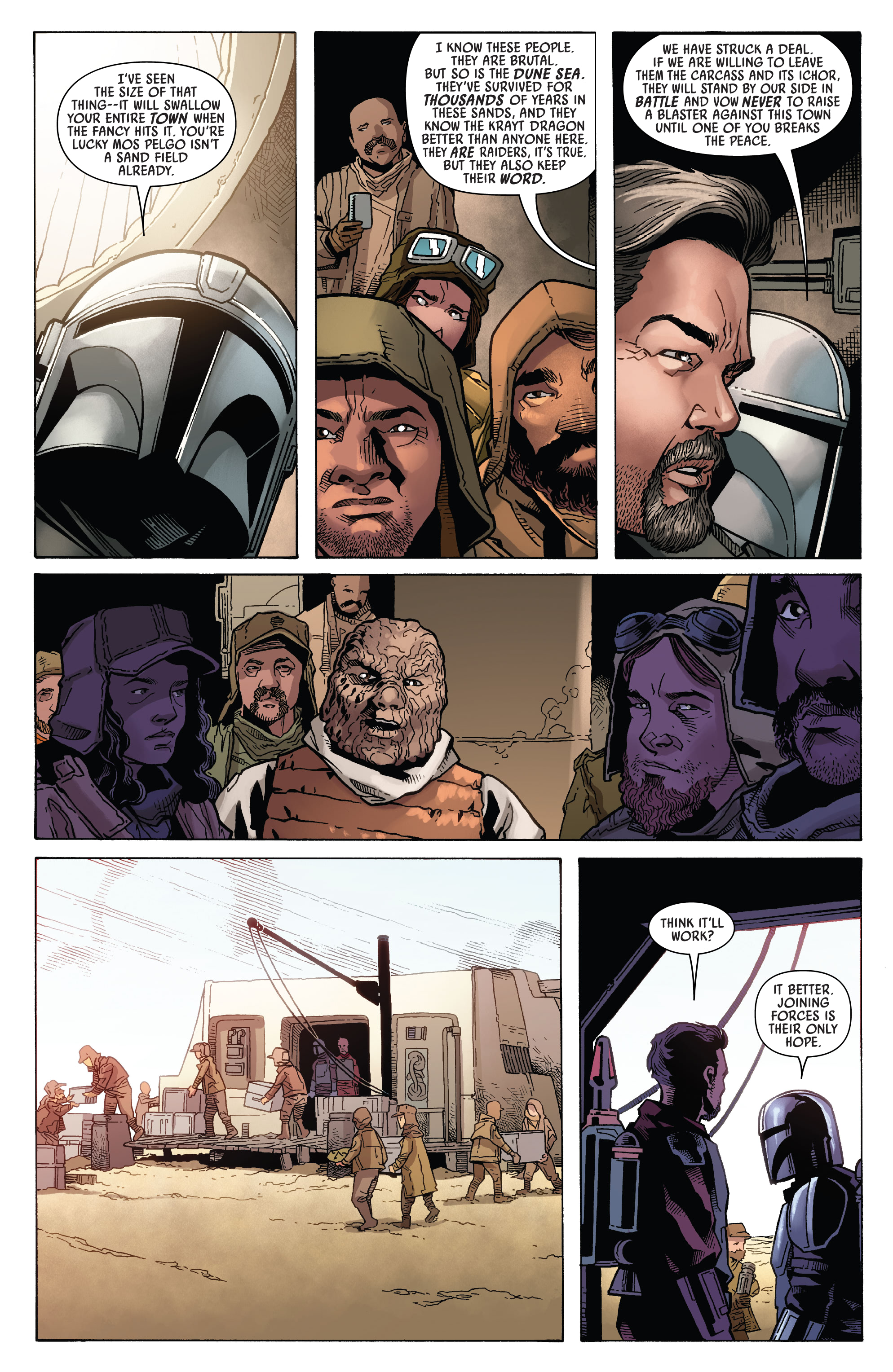 Read online Star Wars: The Mandalorian Season 2 comic -  Issue #1 - 31