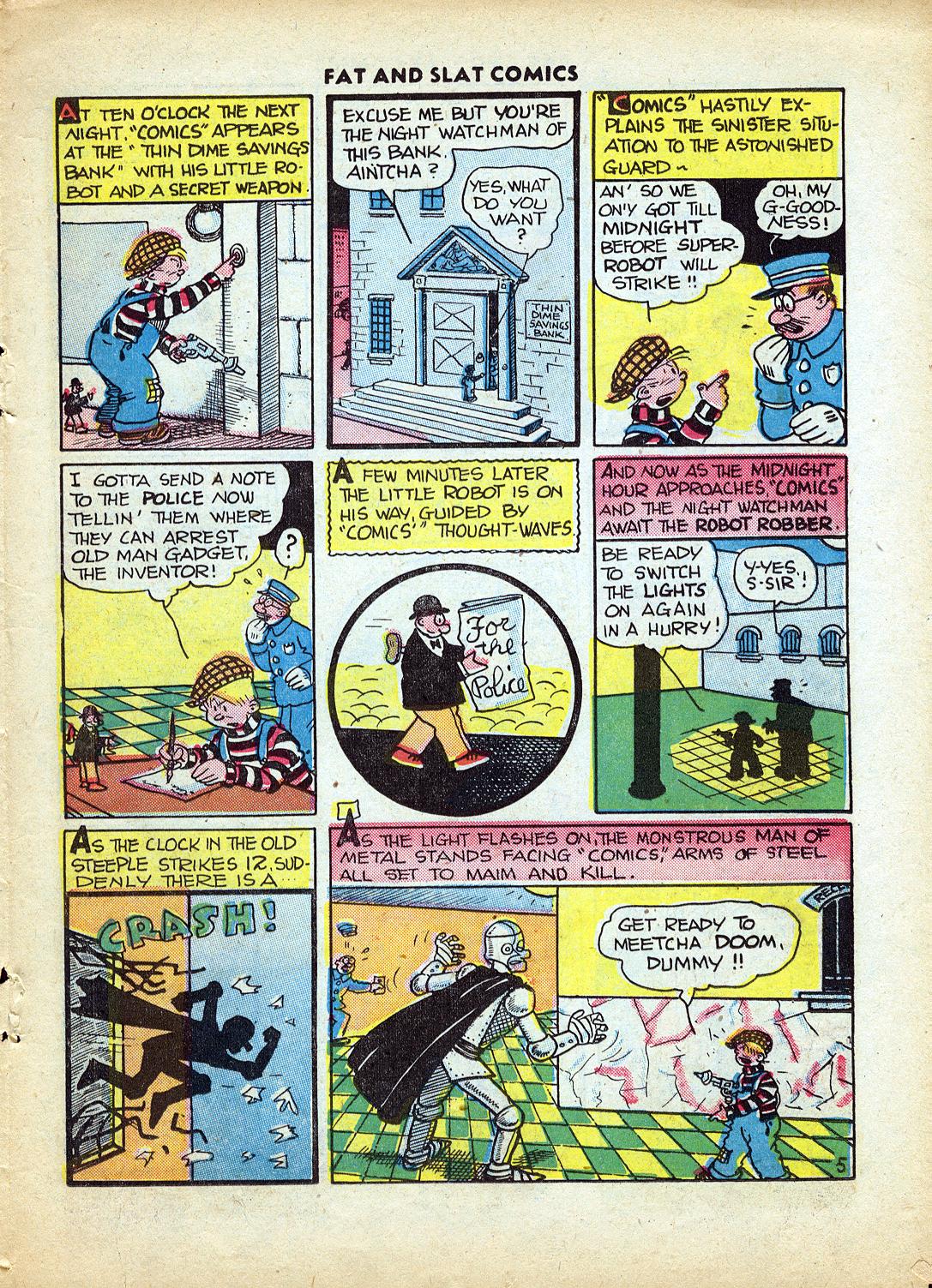 Read online Fat and Slat comic -  Issue #3 - 15