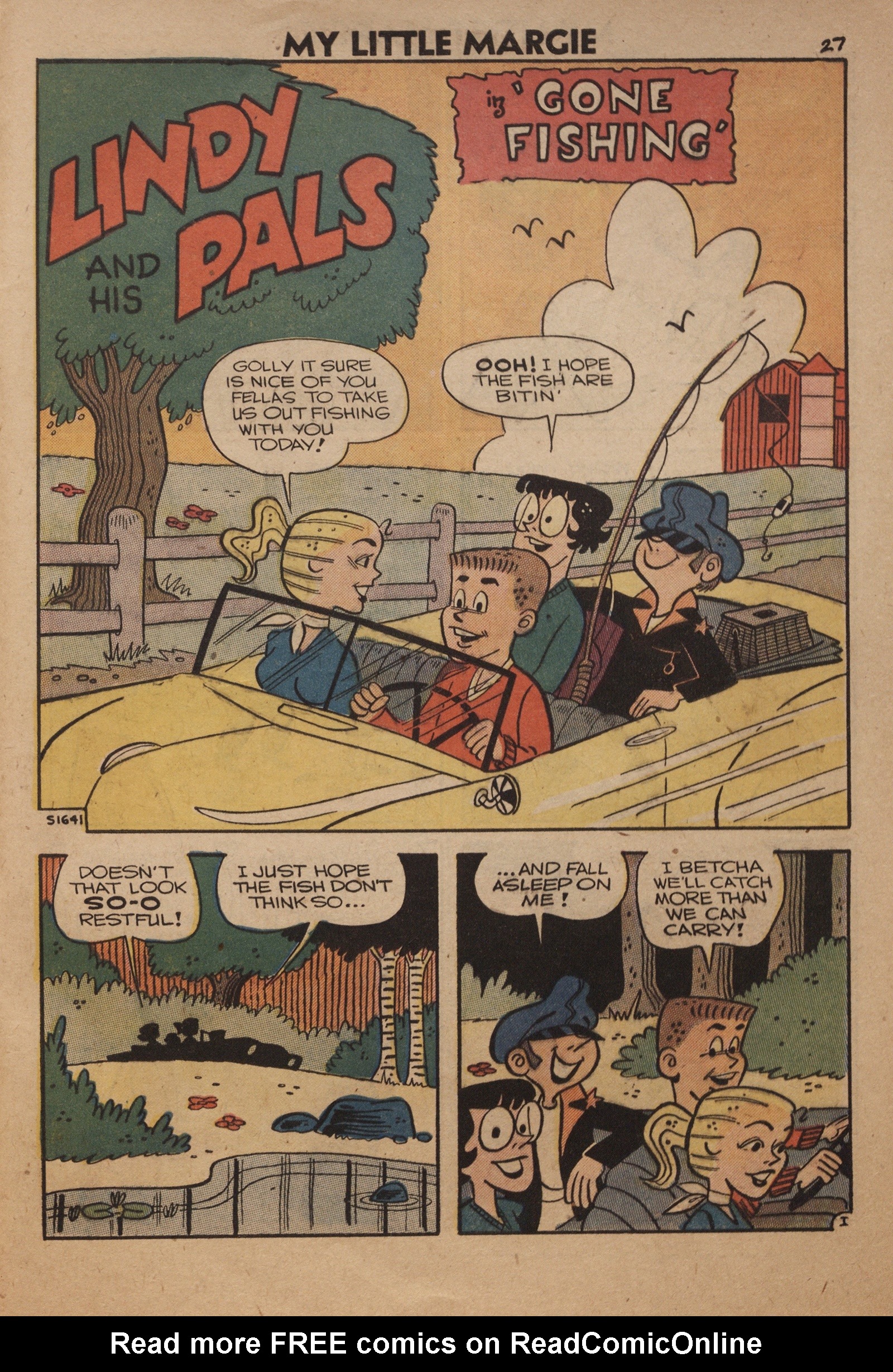 Read online My Little Margie (1954) comic -  Issue #15 - 29