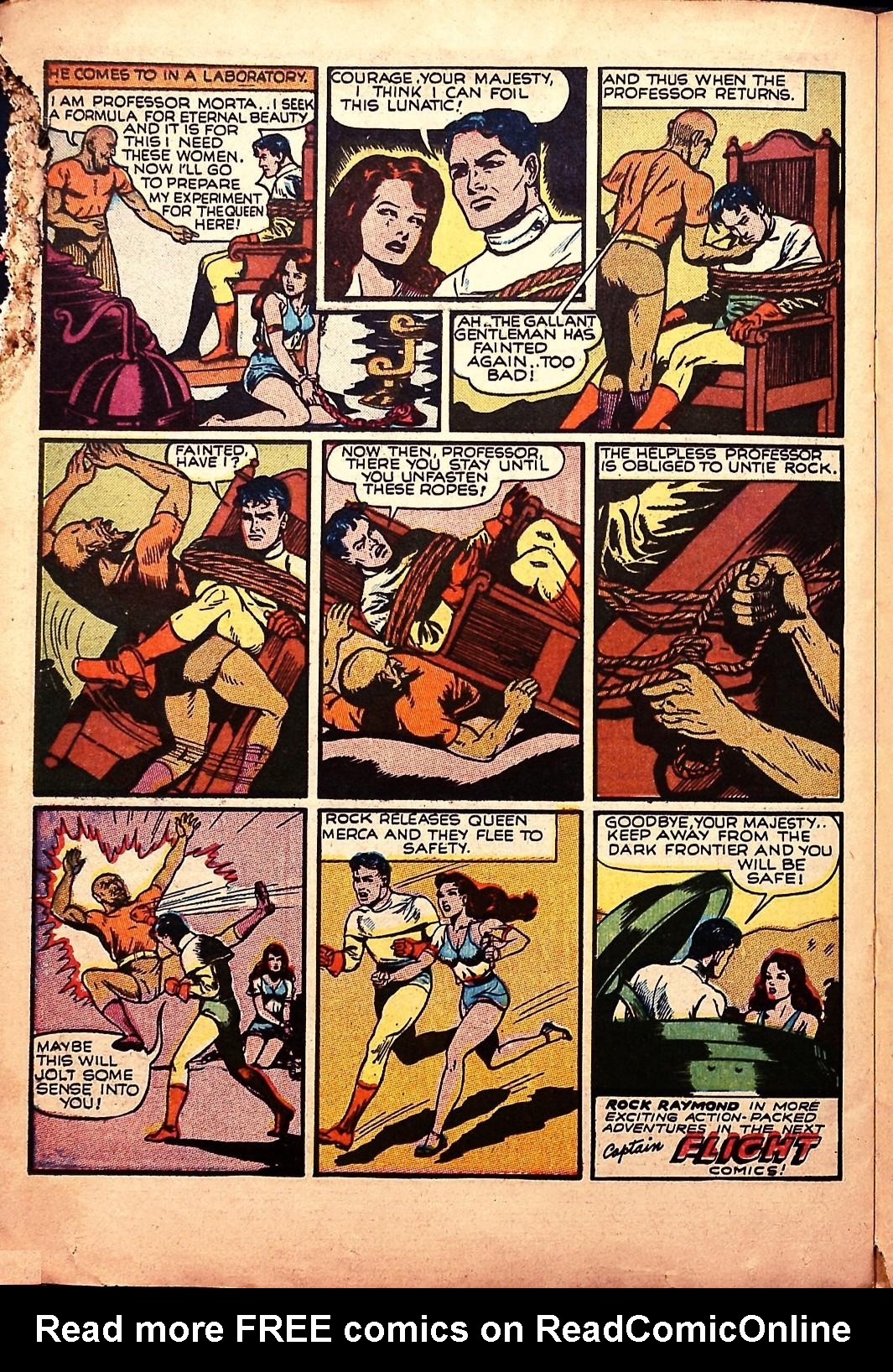 Read online Captain Flight Comics comic -  Issue #10 - 33