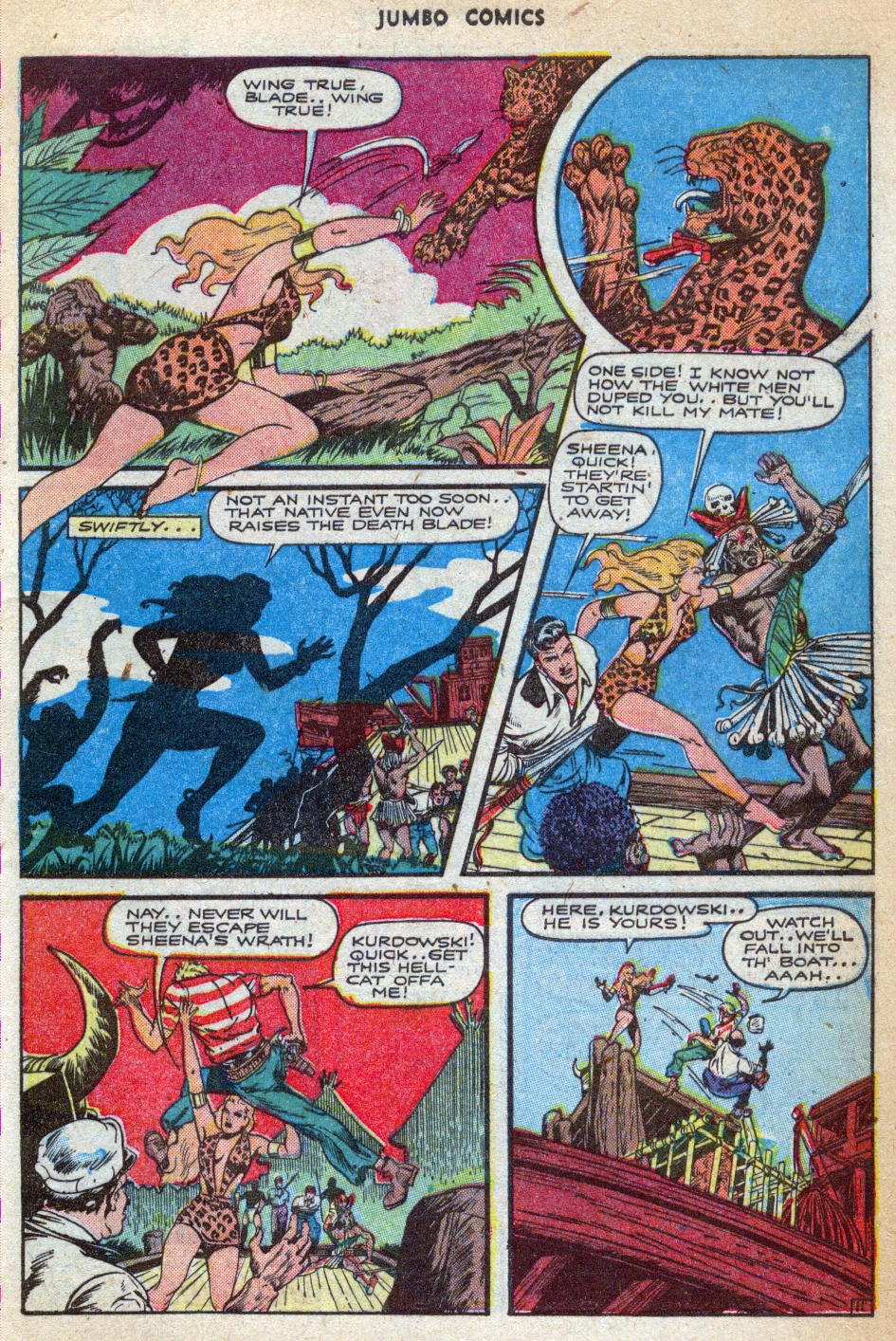 Read online Jumbo Comics comic -  Issue #76 - 13