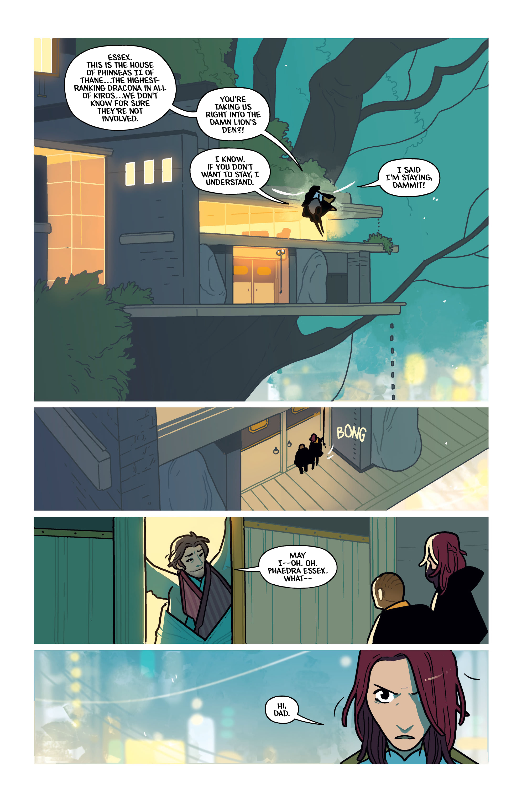 Read online Black Cloak comic -  Issue #4 - 24