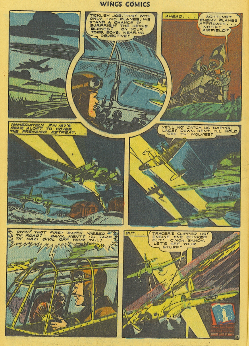 Read online Wings Comics comic -  Issue #42 - 36