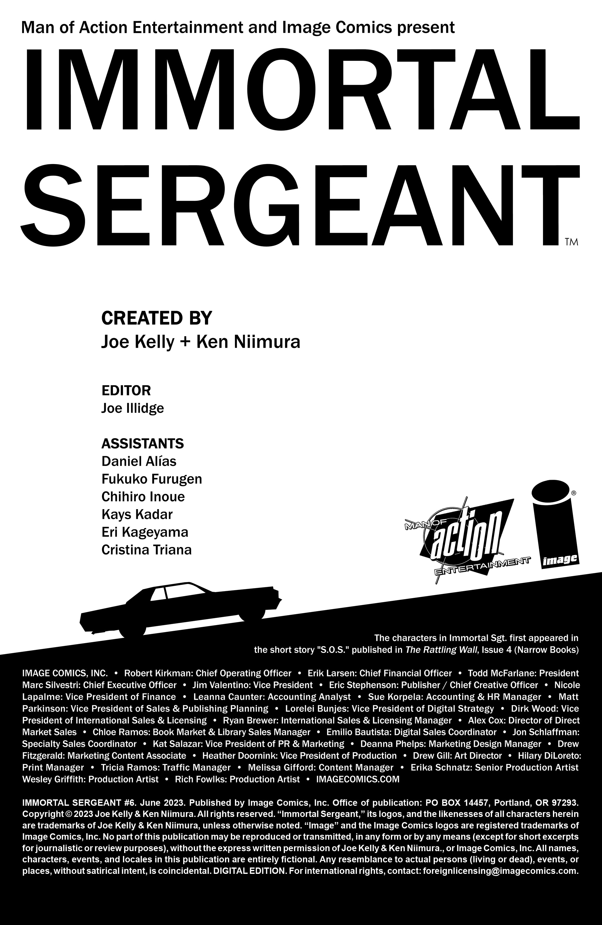 Read online Immortal Sergeant comic -  Issue #6 - 37