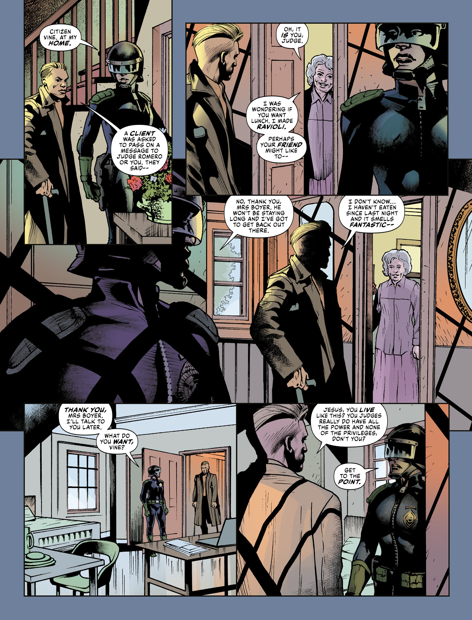 Read online Judge Dredd Megazine (Vol. 5) comic -  Issue #457 - 129