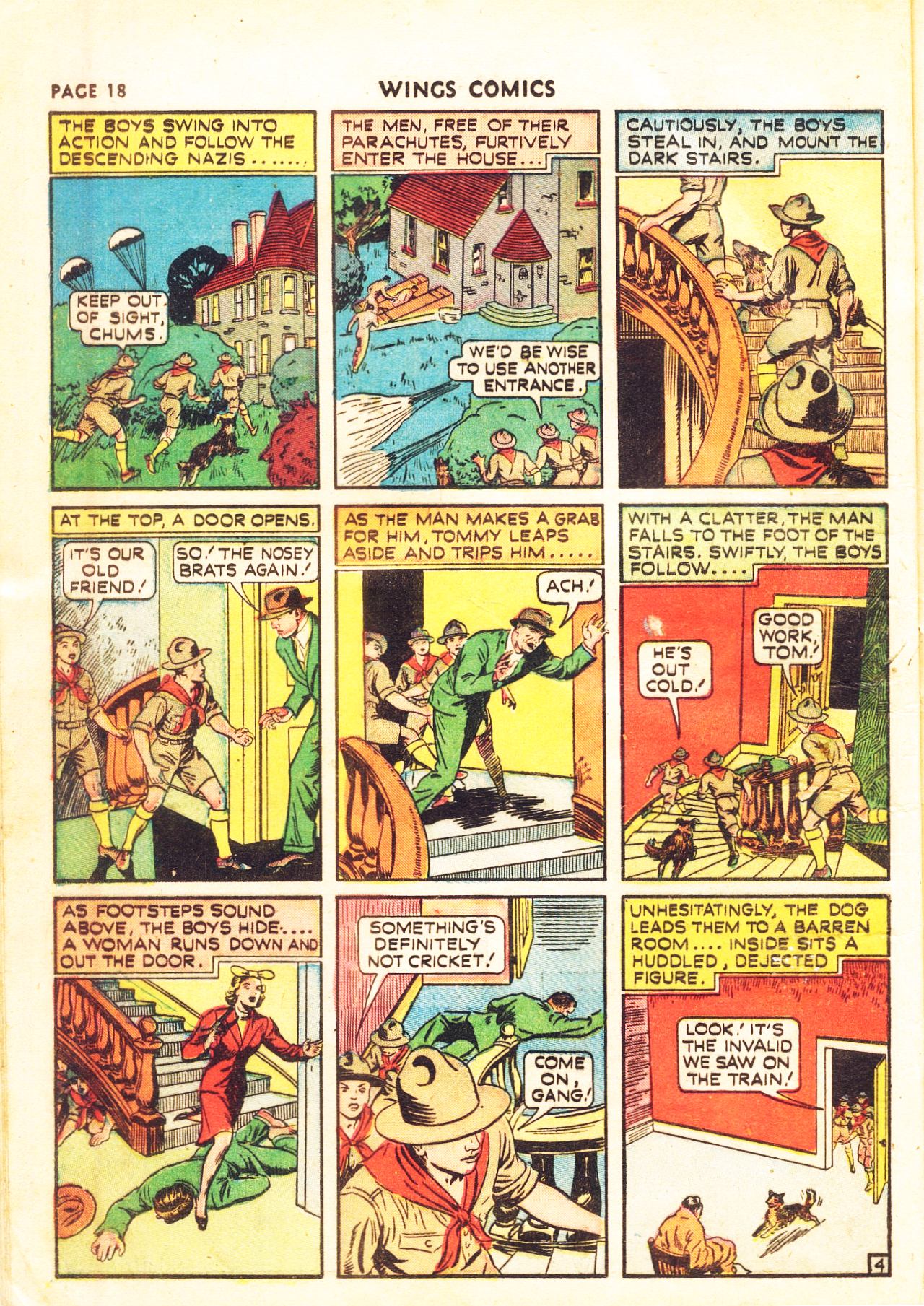 Read online Wings Comics comic -  Issue #11 - 20