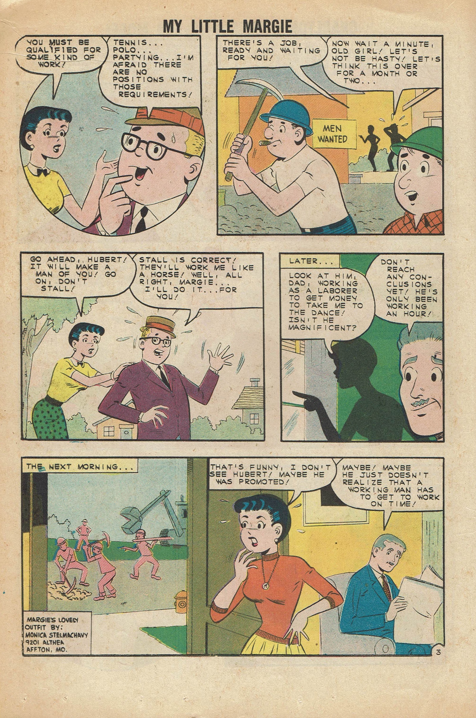 Read online My Little Margie (1954) comic -  Issue #43 - 18