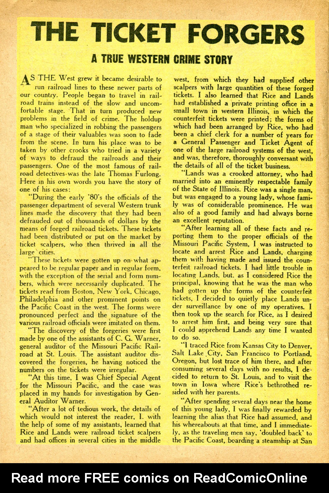 Read online Western Outlaws (1948) comic -  Issue #21 - 20