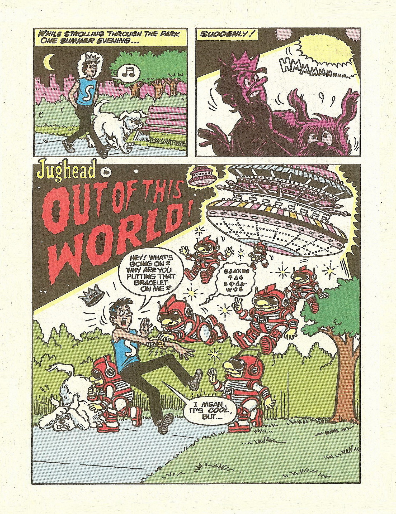 Read online Jughead Jones Comics Digest comic -  Issue #77 - 93