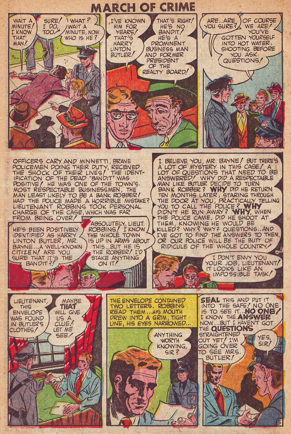 Read online March of Crime comic -  Issue #2 - 15