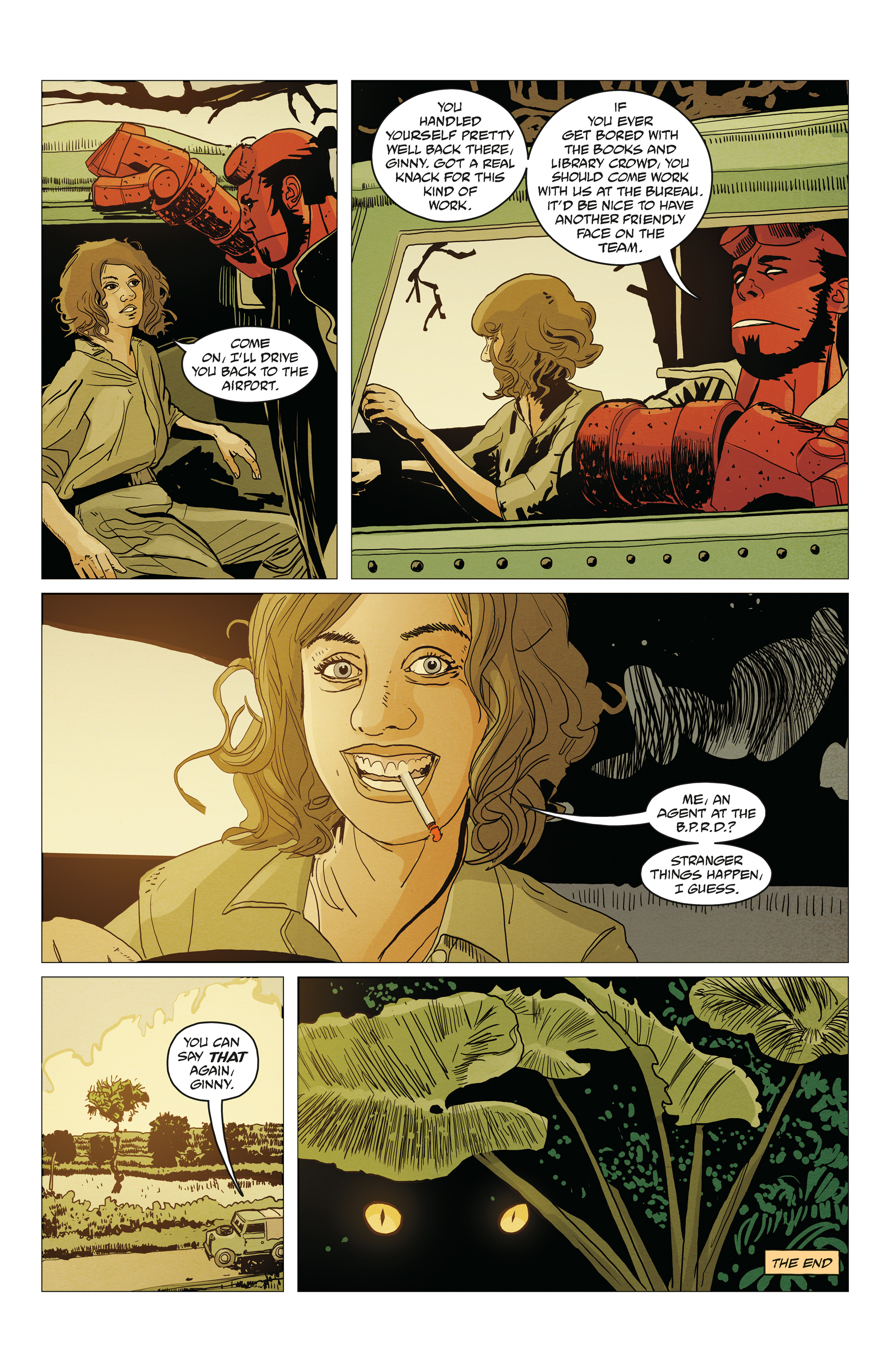 Read online Hellboy and the B.P.R.D.: 1957 - Fearful Symmetry comic -  Issue # Full - 24