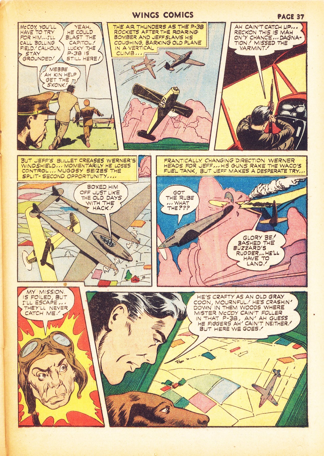 Read online Wings Comics comic -  Issue #24 - 39