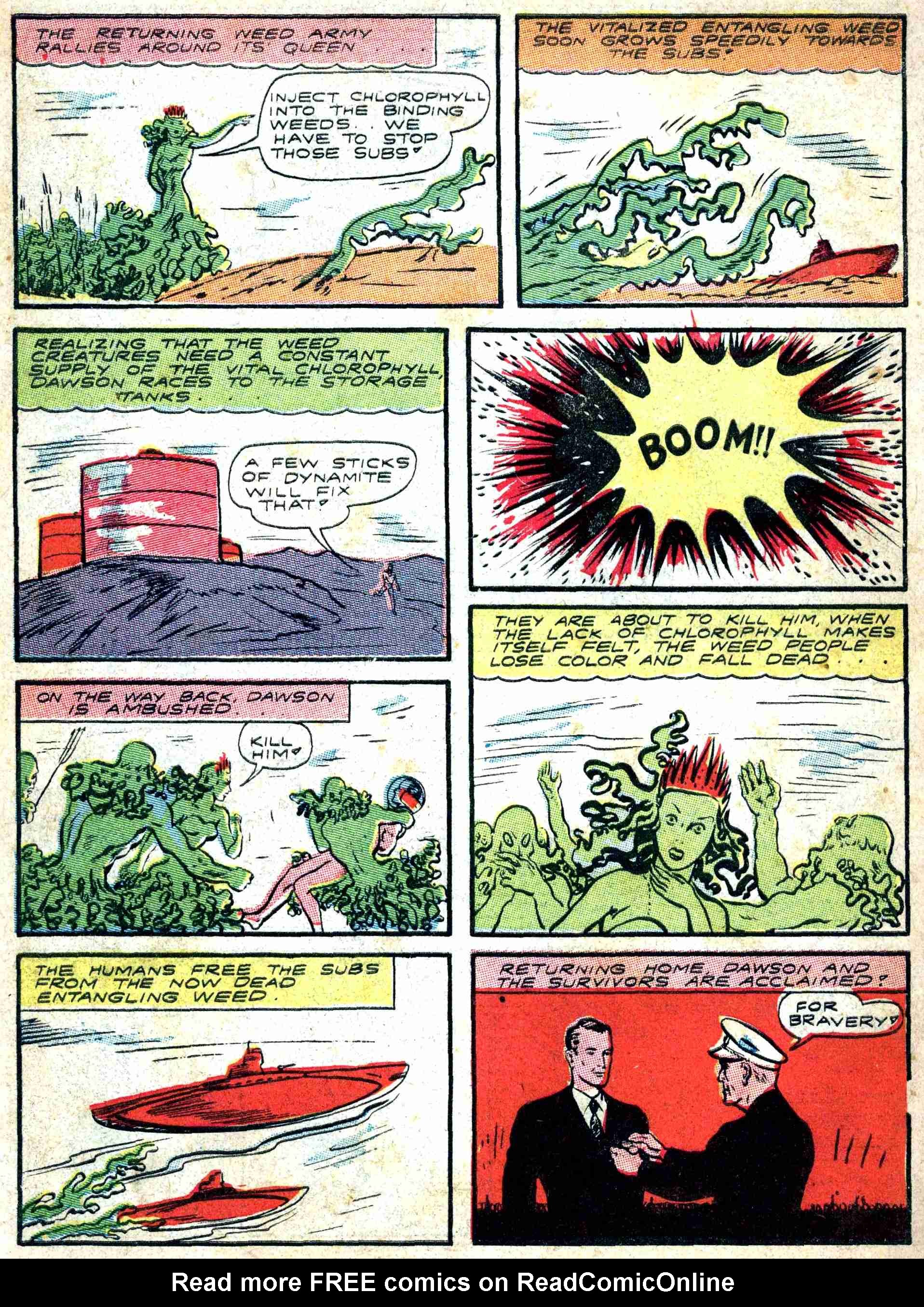 Read online Captain Flight Comics comic -  Issue #5 - 49