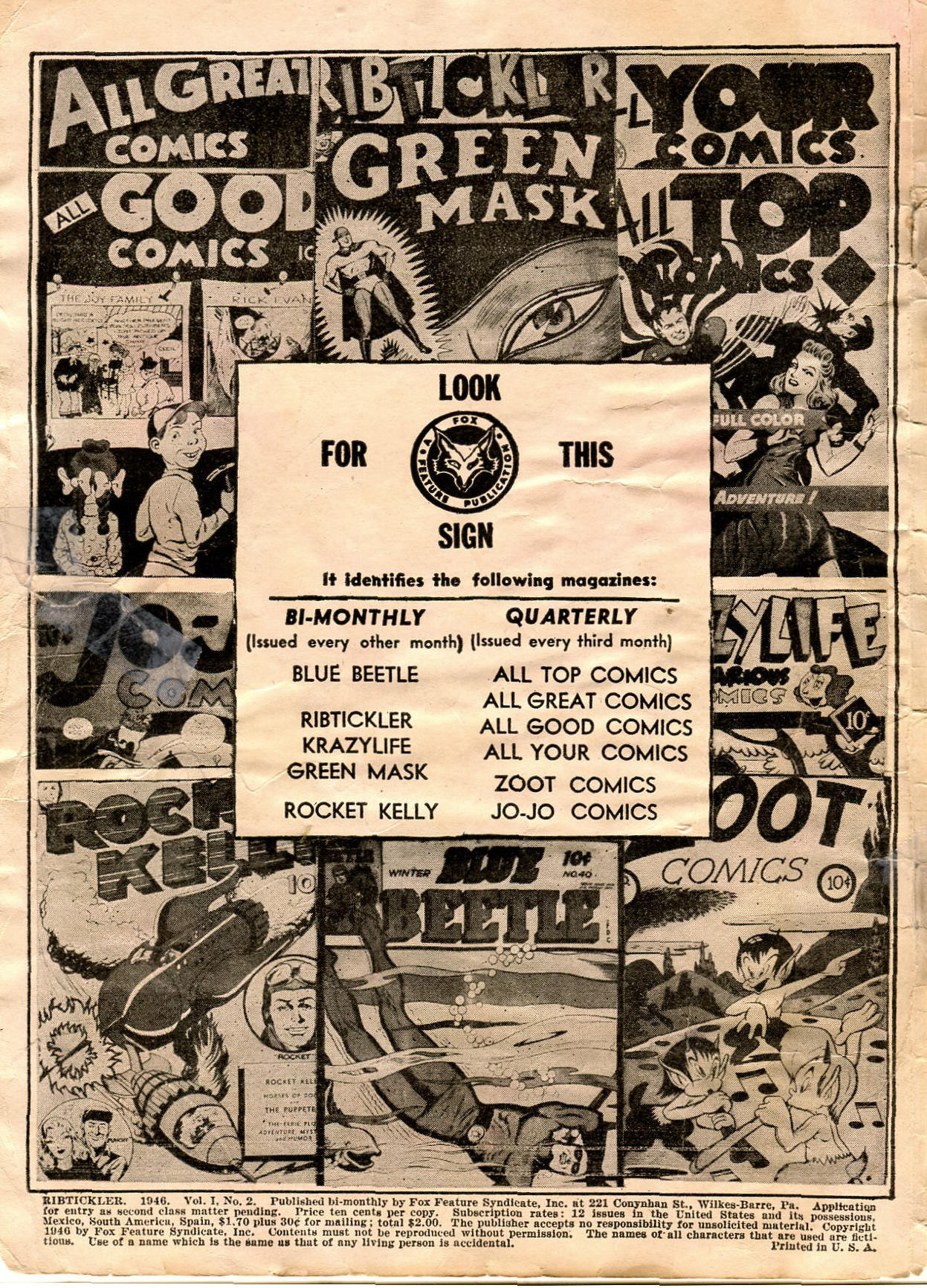 Read online Ribtickler comic -  Issue #2 - 2