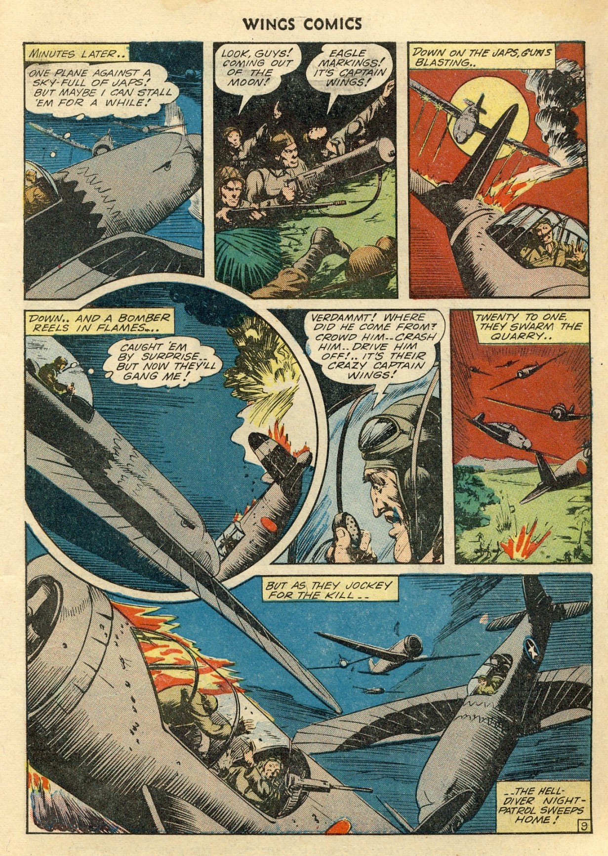 Read online Wings Comics comic -  Issue #36 - 11