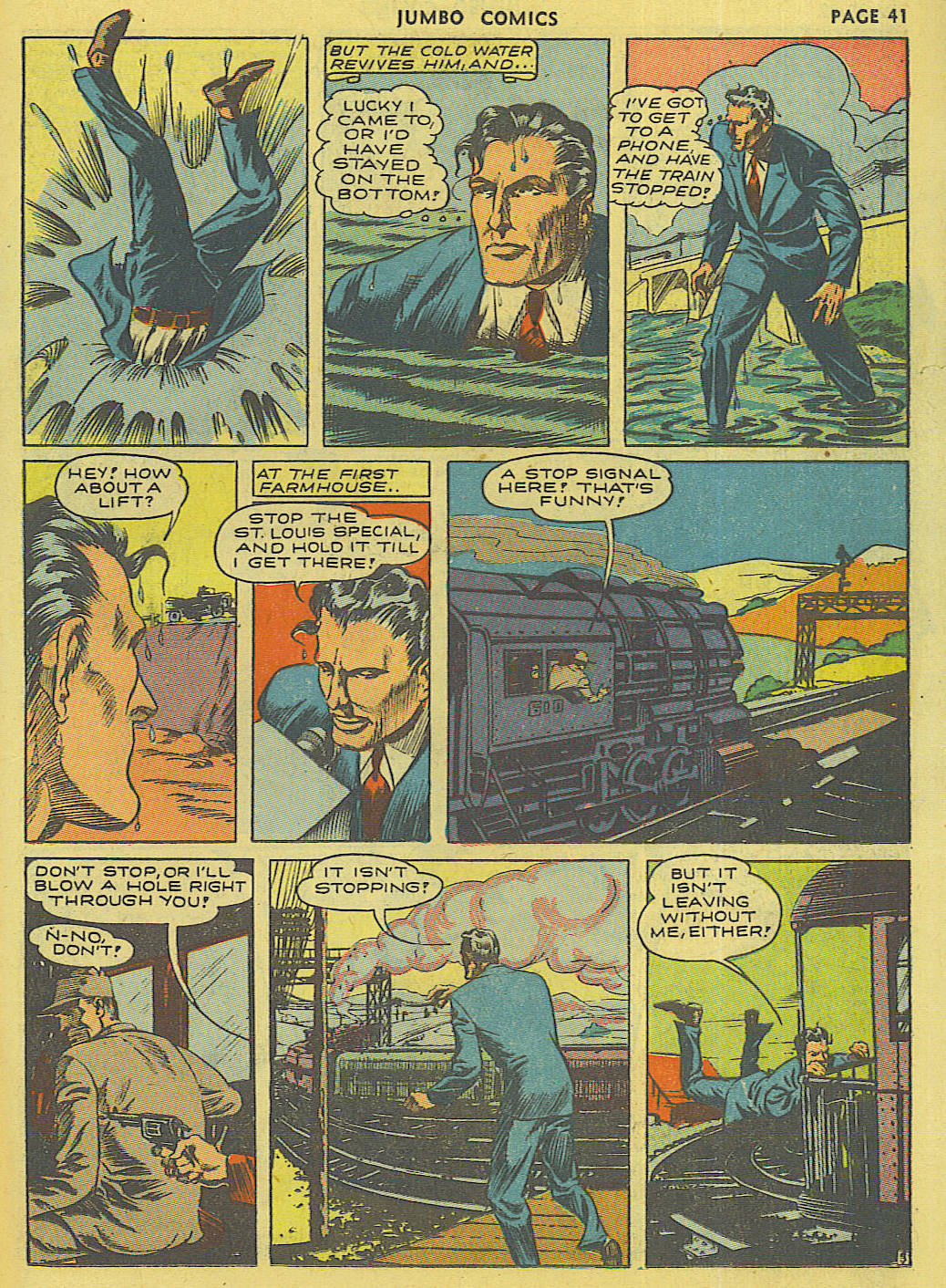 Read online Jumbo Comics comic -  Issue #42 - 43