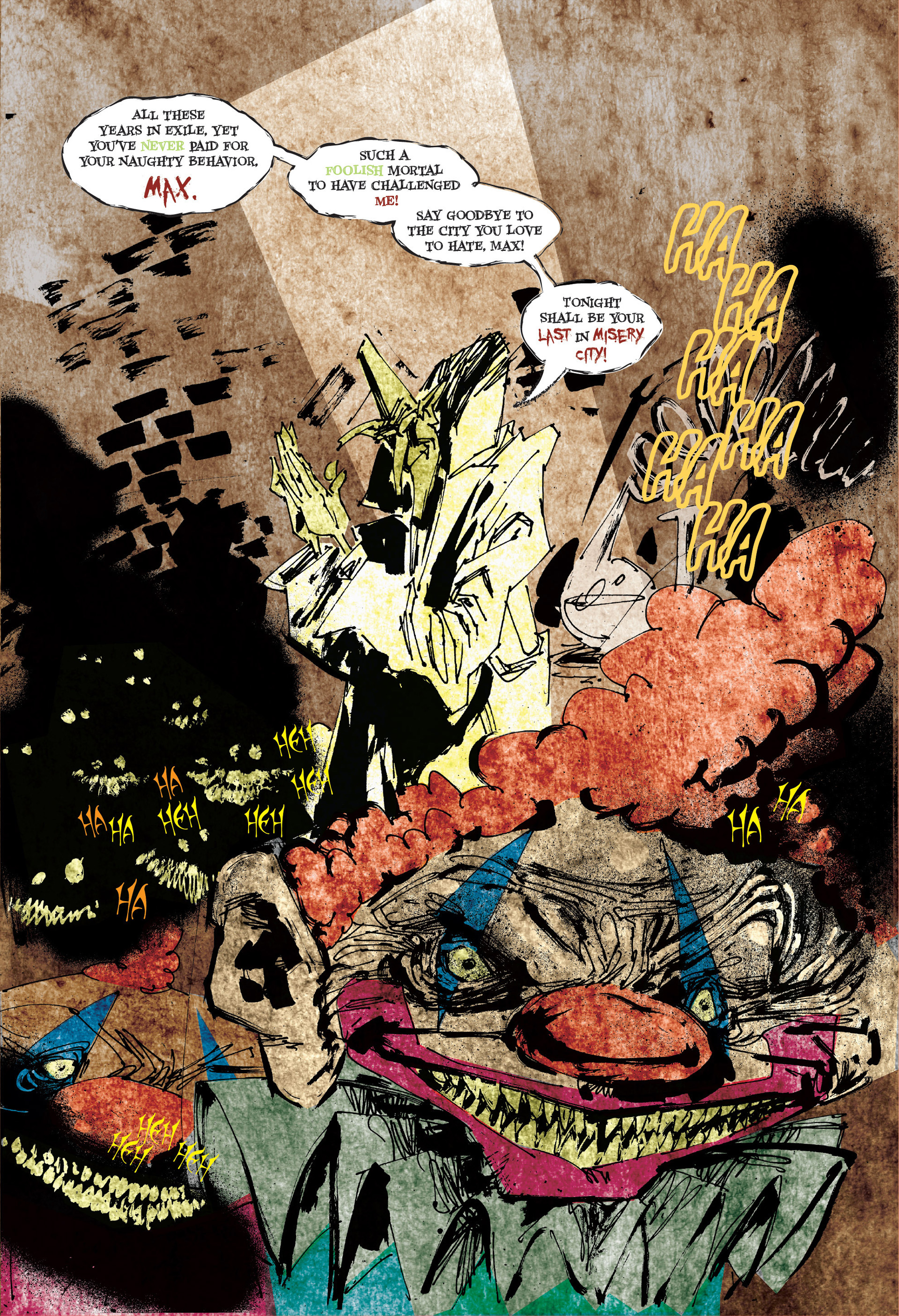 Read online Misery City comic -  Issue #1 - 22