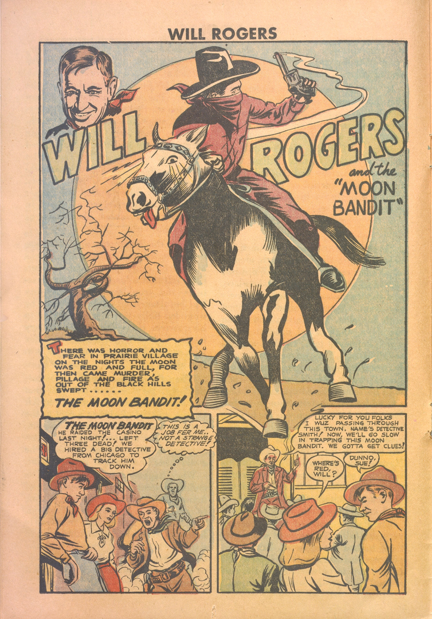 Read online Will Rogers Western comic -  Issue #5 - 12