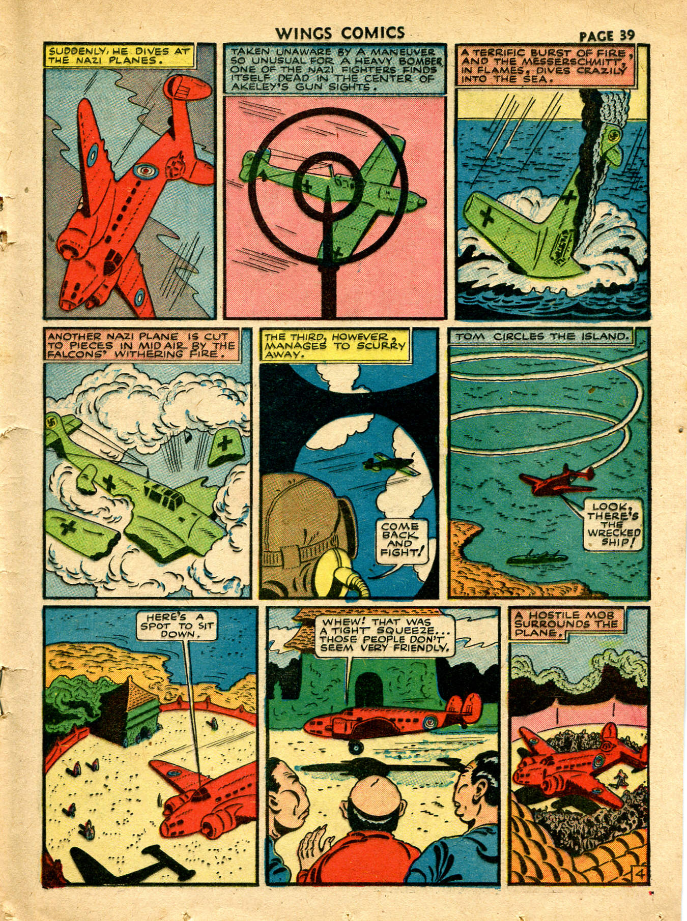 Read online Wings Comics comic -  Issue #15 - 41