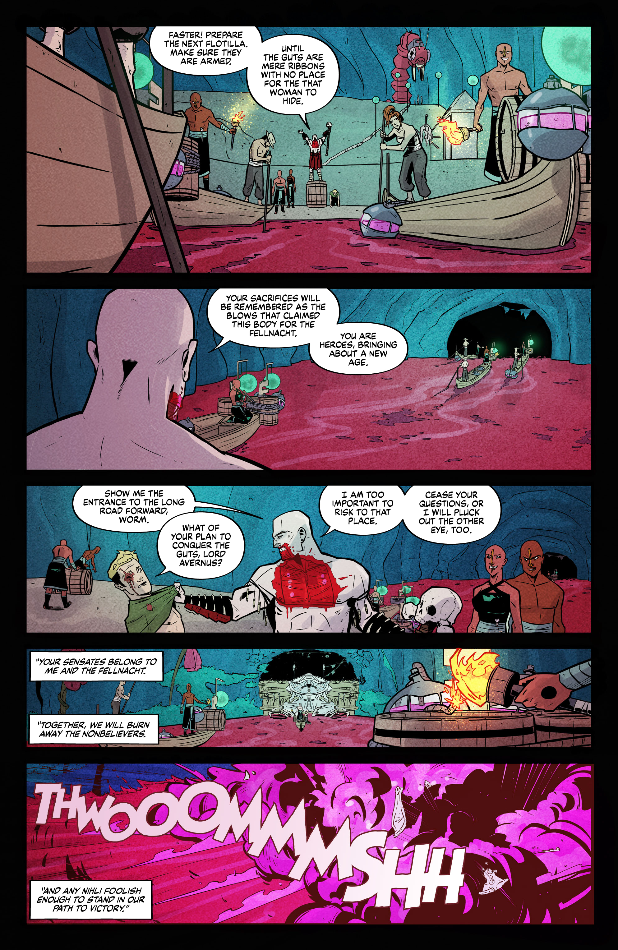 Read online Godfell comic -  Issue #4 - 21