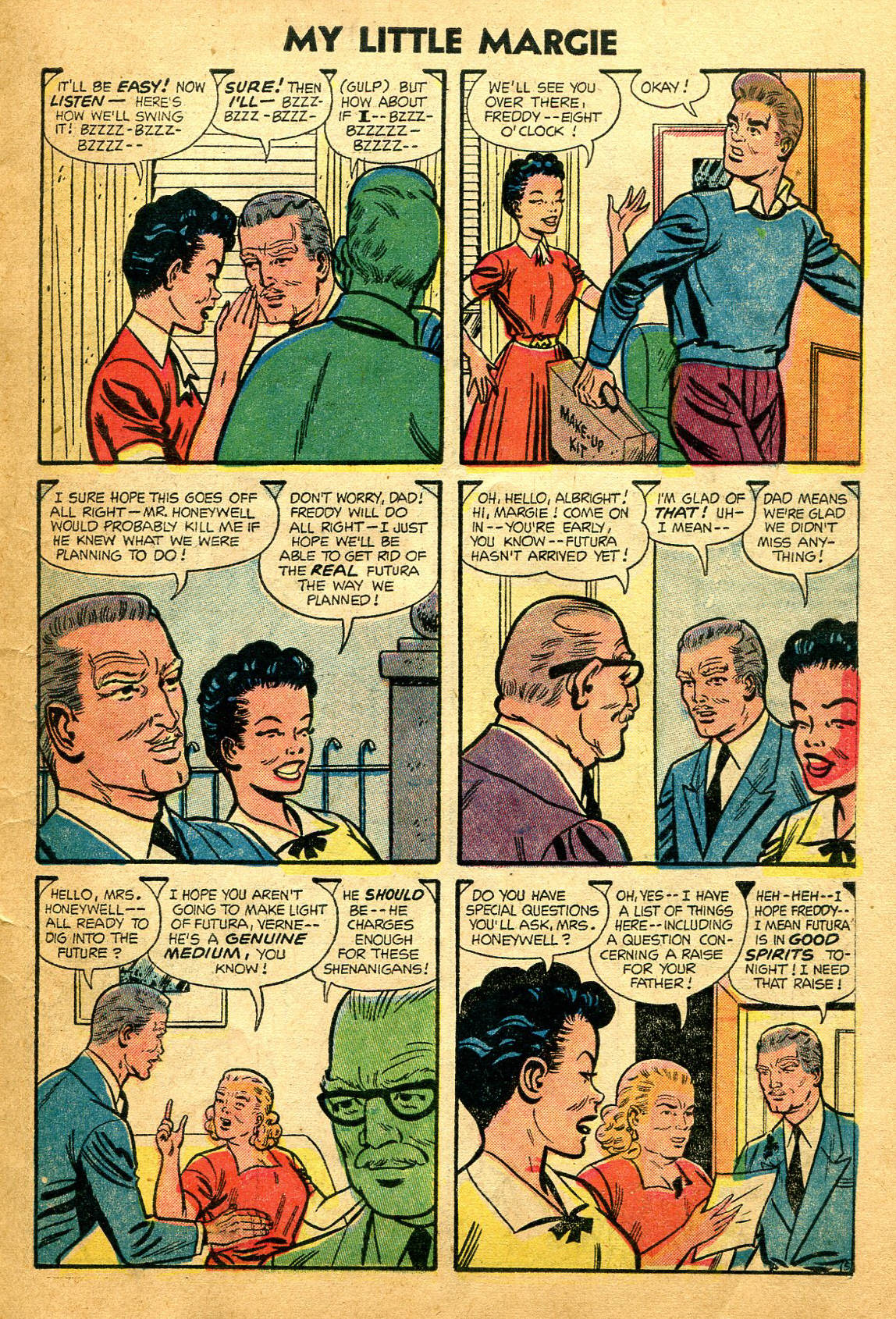 Read online My Little Margie (1954) comic -  Issue #2 - 7