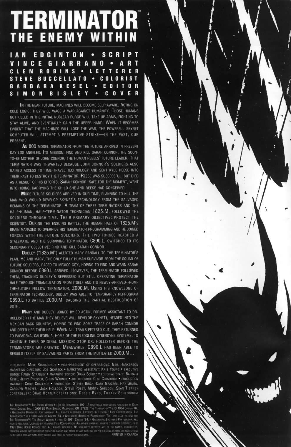 Read online Terminator: The Enemy Within comic -  Issue #1 - 2