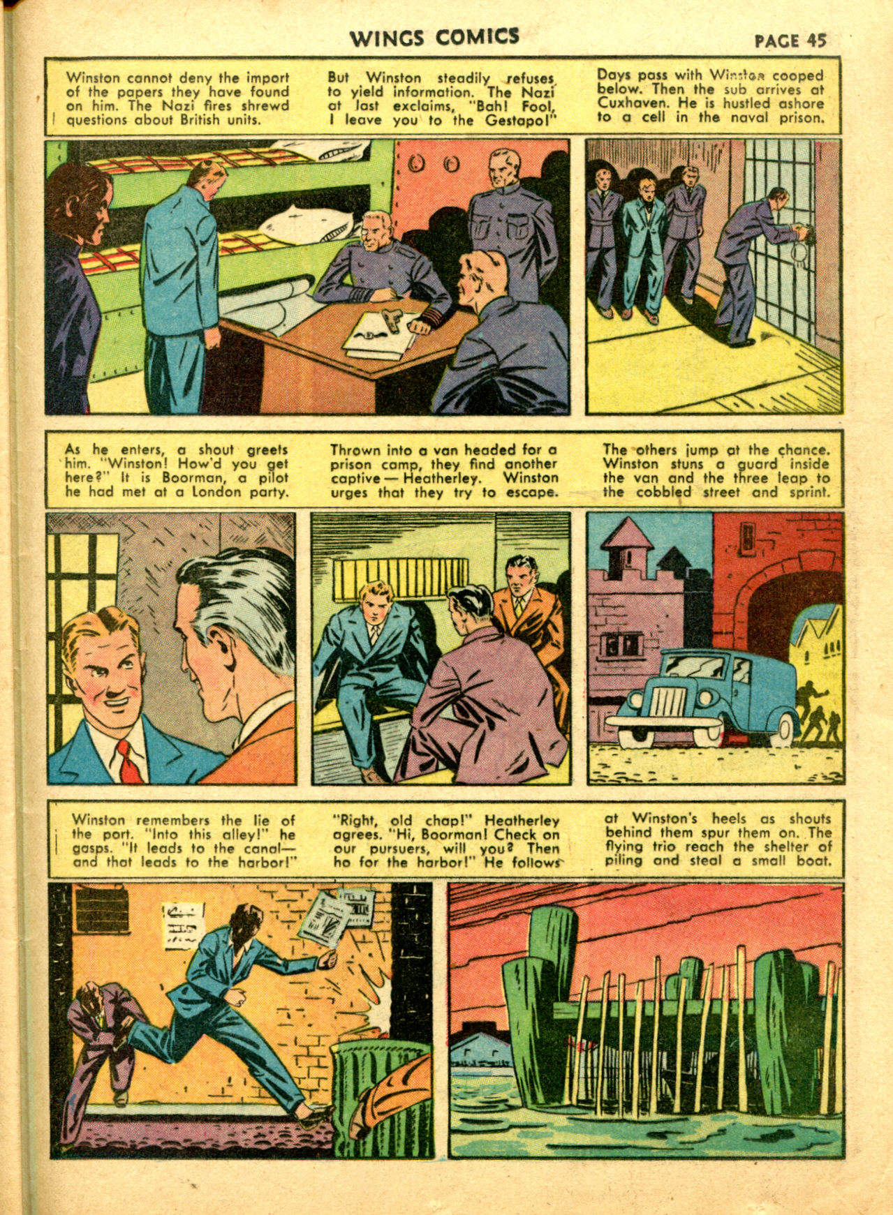 Read online Wings Comics comic -  Issue #19 - 48