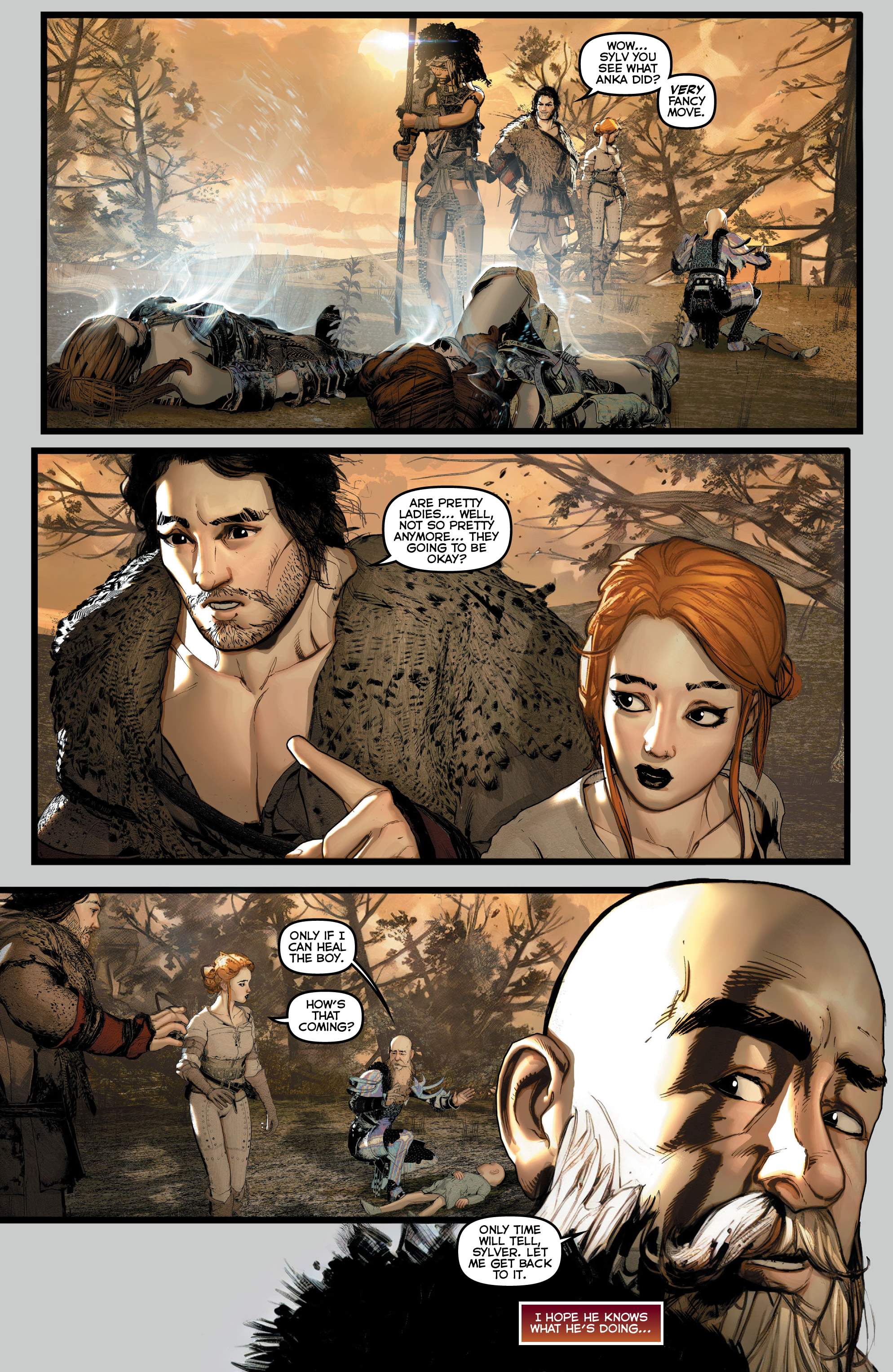 Read online The Last Barbarians comic -  Issue #5 - 4