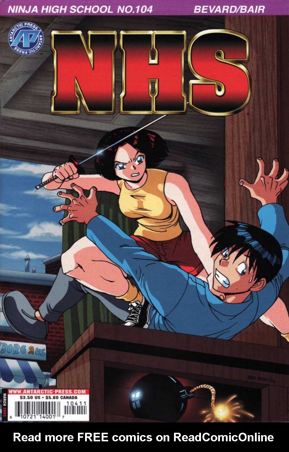 Read online Ninja High School (1986) comic -  Issue #104 - 1