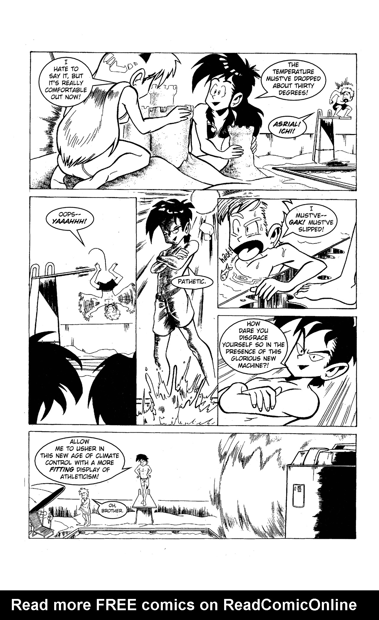 Read online Ninja High School Summer Special comic -  Issue # Full - 17