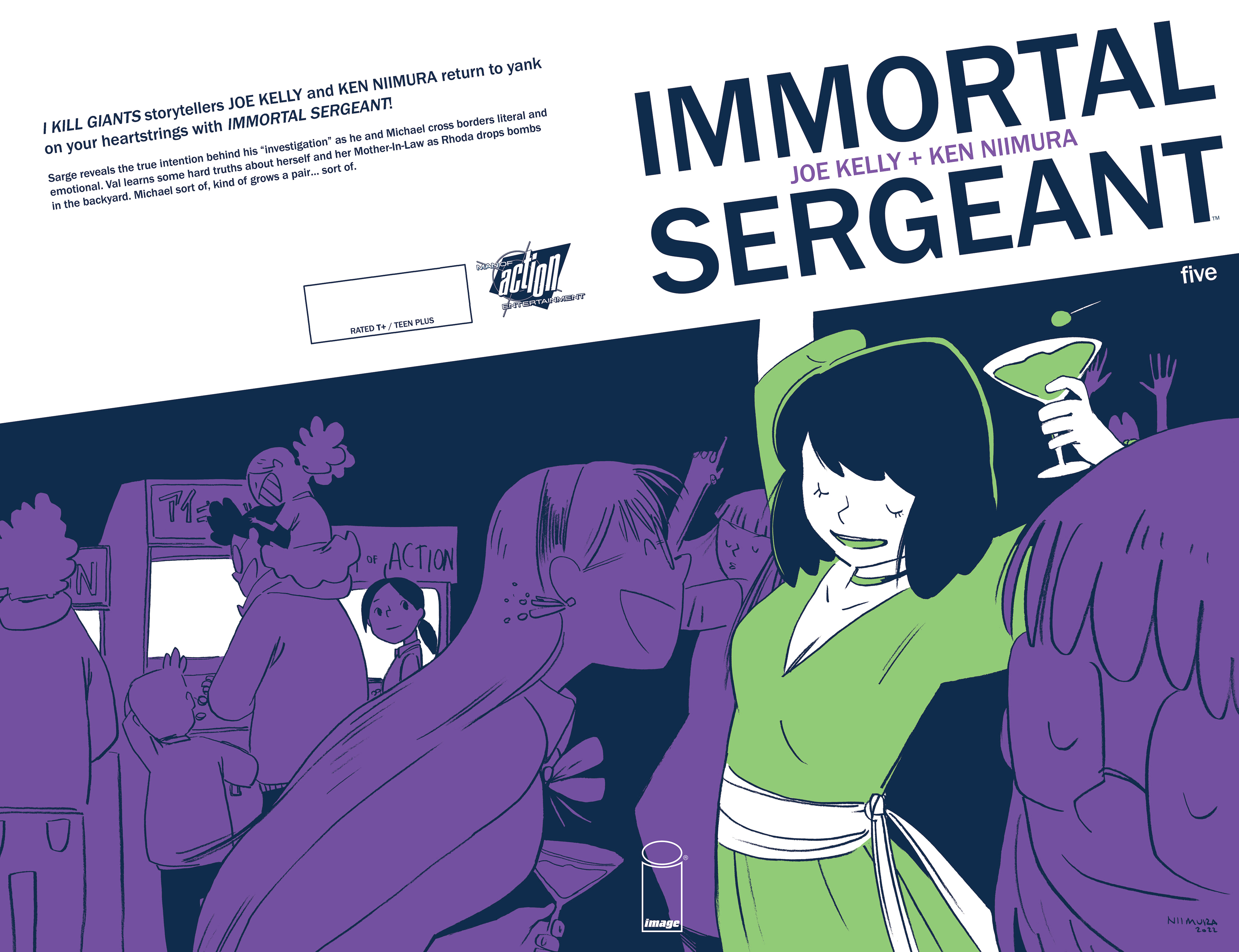 Read online Immortal Sergeant comic -  Issue #5 - 1
