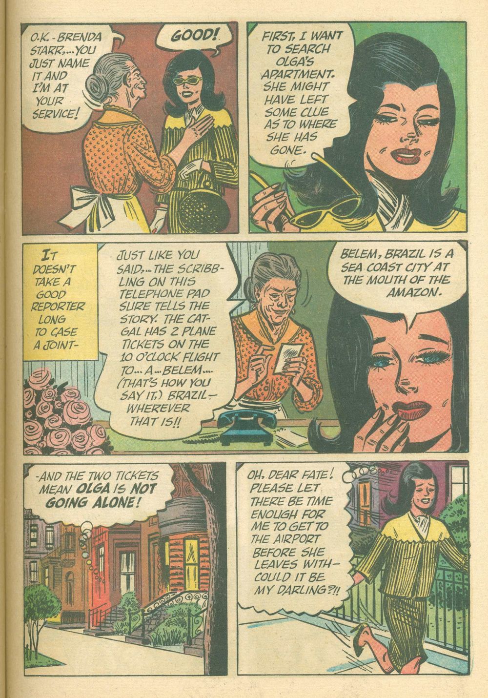 Read online Brenda Starr Reporter comic -  Issue # Full - 25