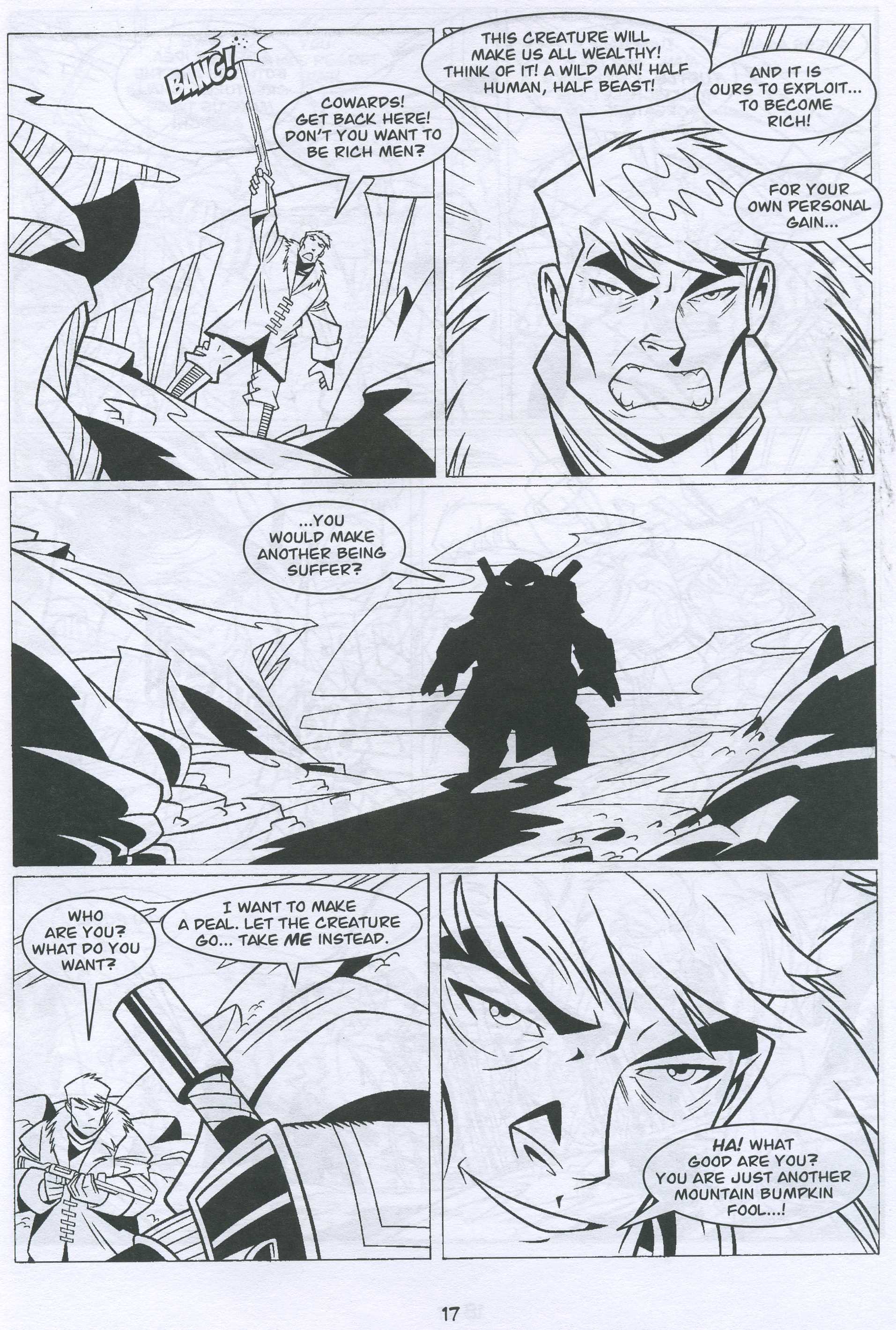 Read online TMNT Movie Prequel comic -  Issue #5 - 18