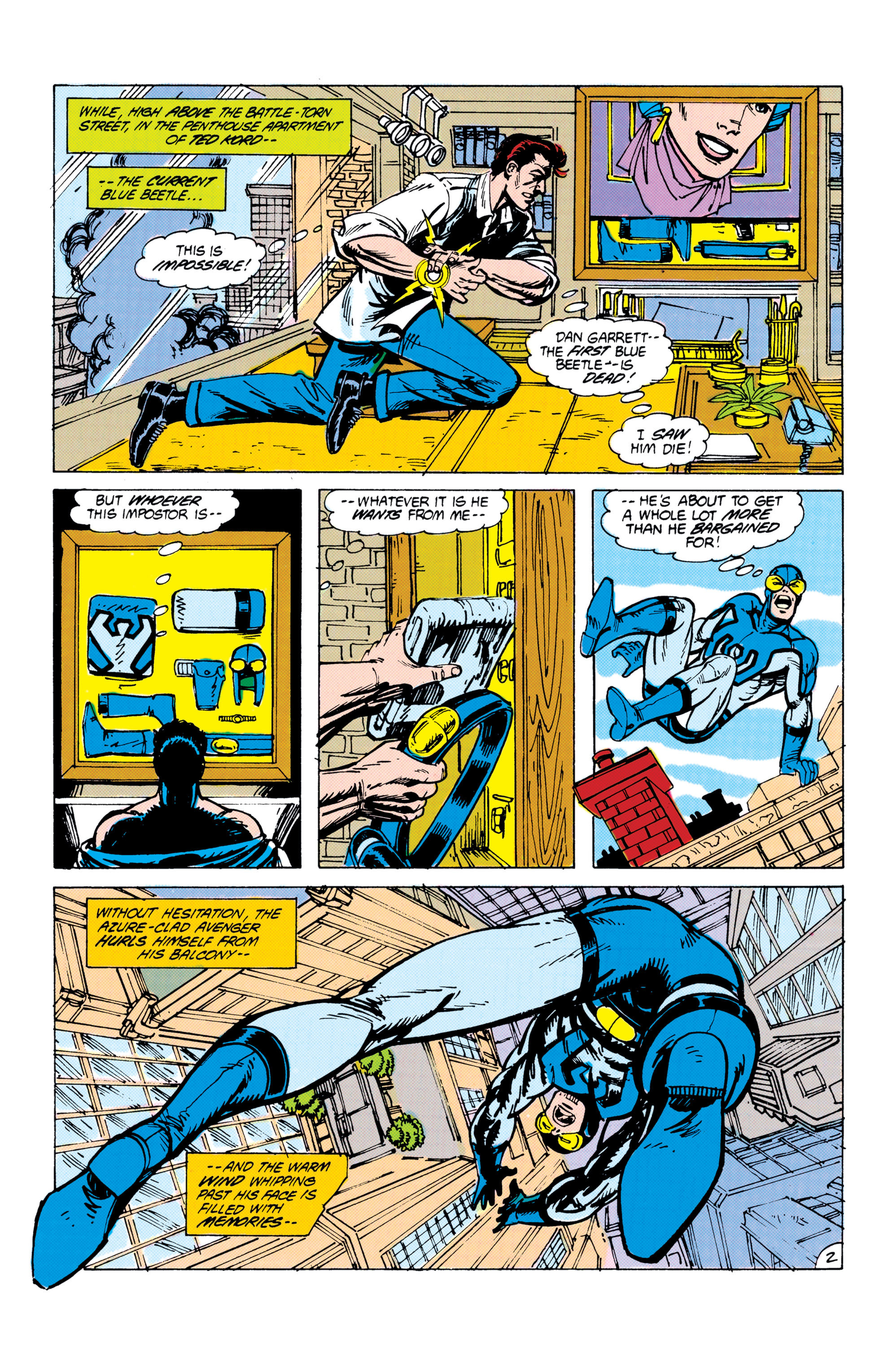 Read online Blue Beetle (1986) comic -  Issue #18 - 3