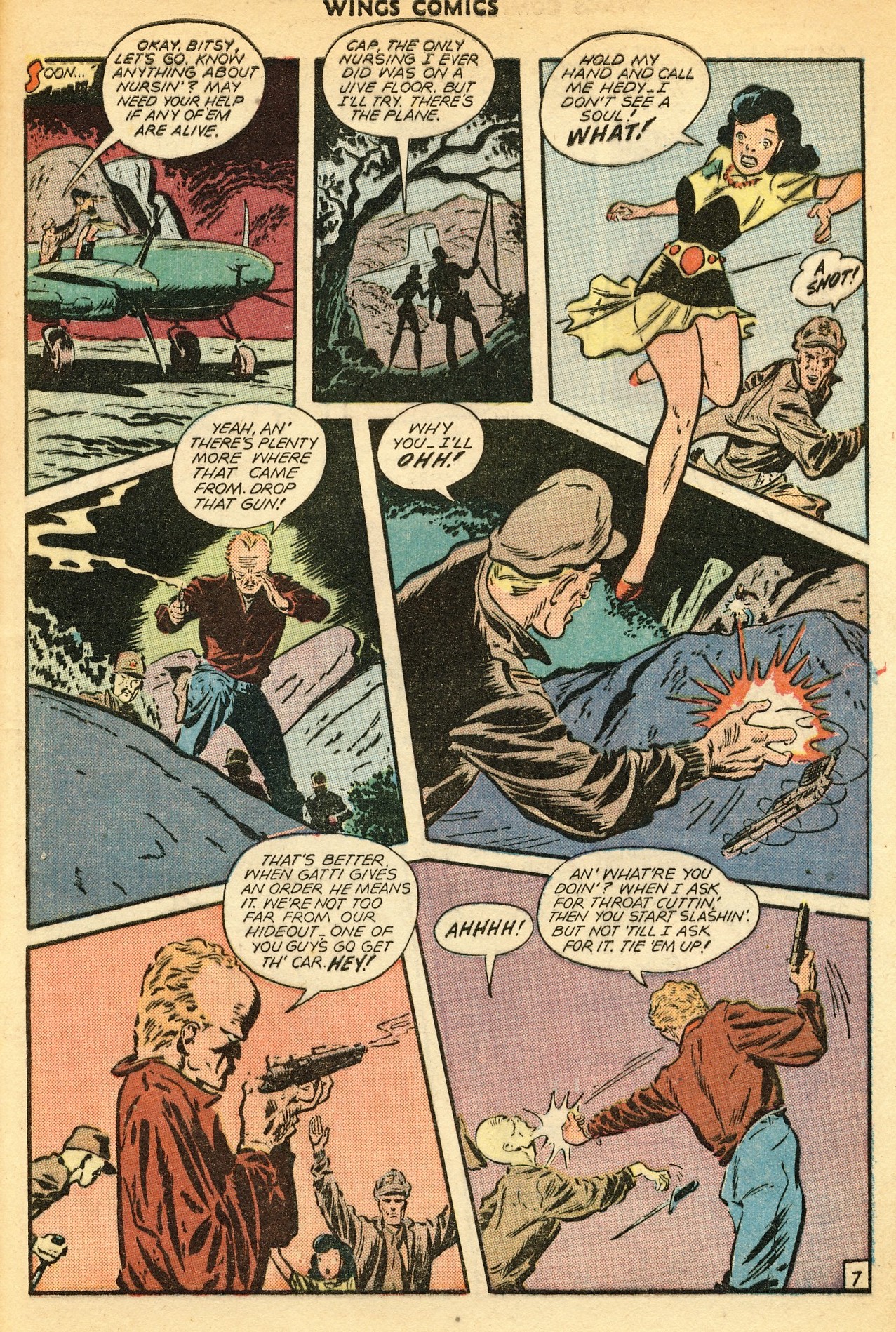 Read online Wings Comics comic -  Issue #82 - 9