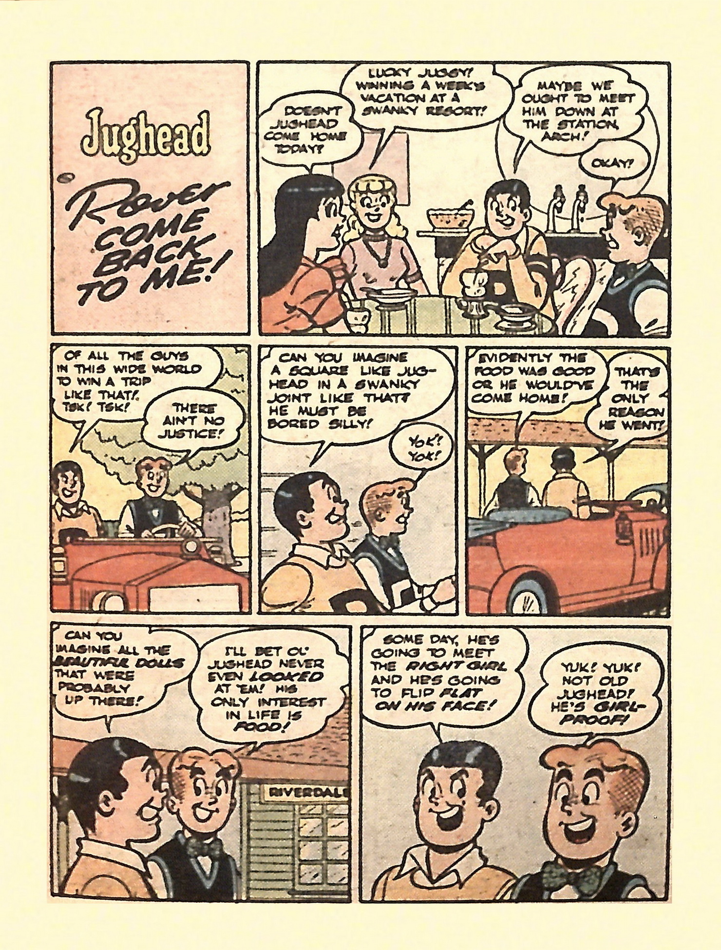 Read online Archie...Archie Andrews, Where Are You? Digest Magazine comic -  Issue #3 - 63