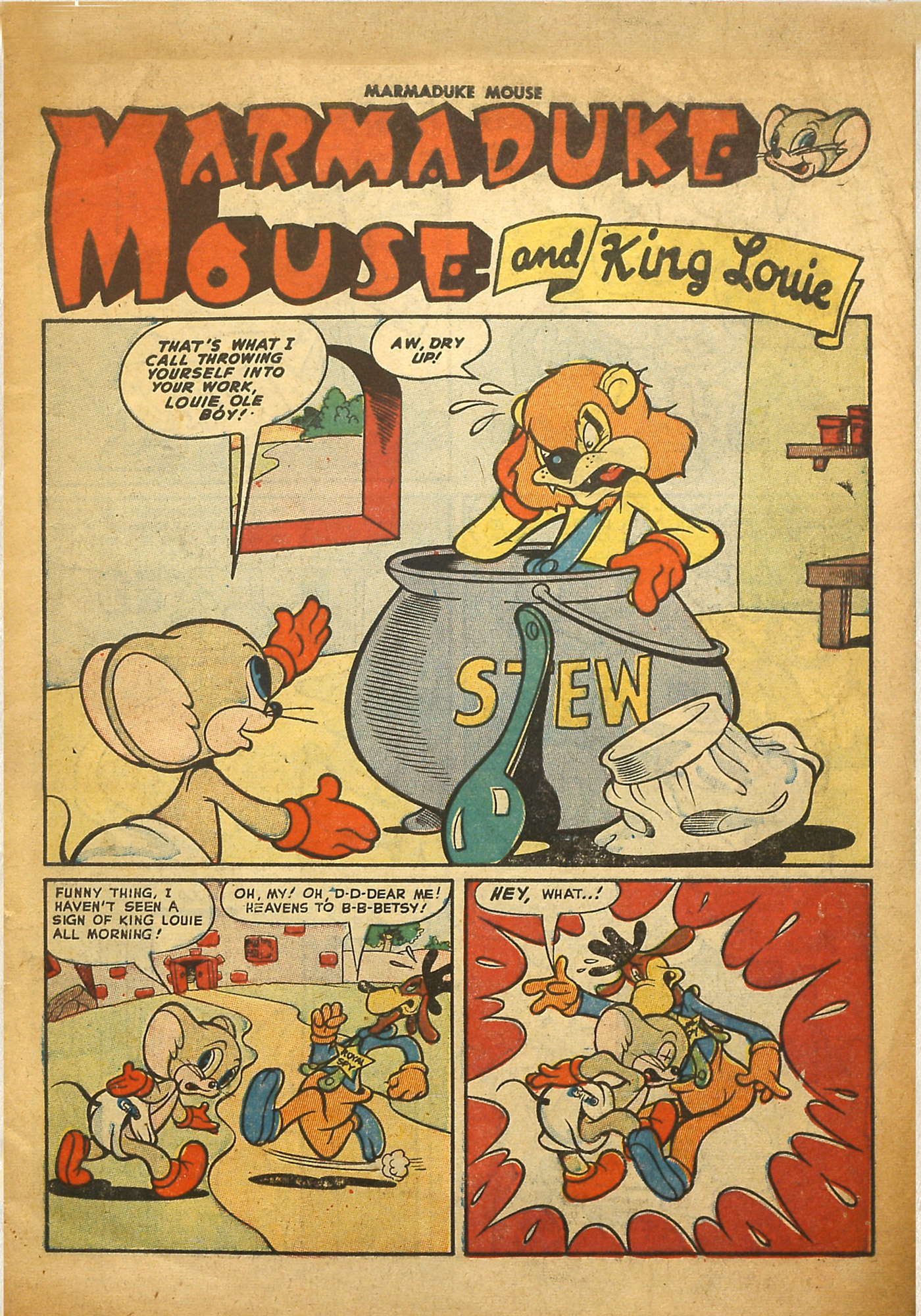 Read online Marmaduke Mouse comic -  Issue #30 - 3