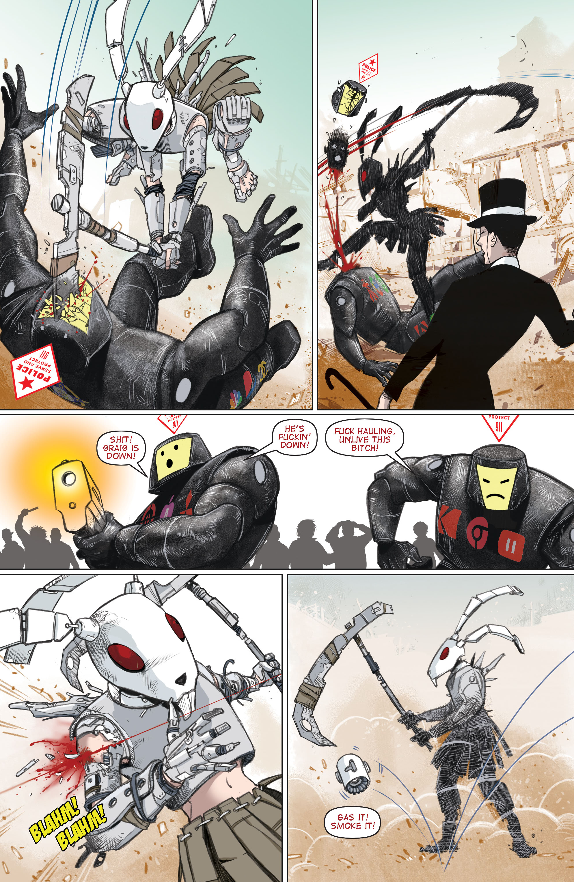 Read online Junk Rabbit comic -  Issue #2 - 4