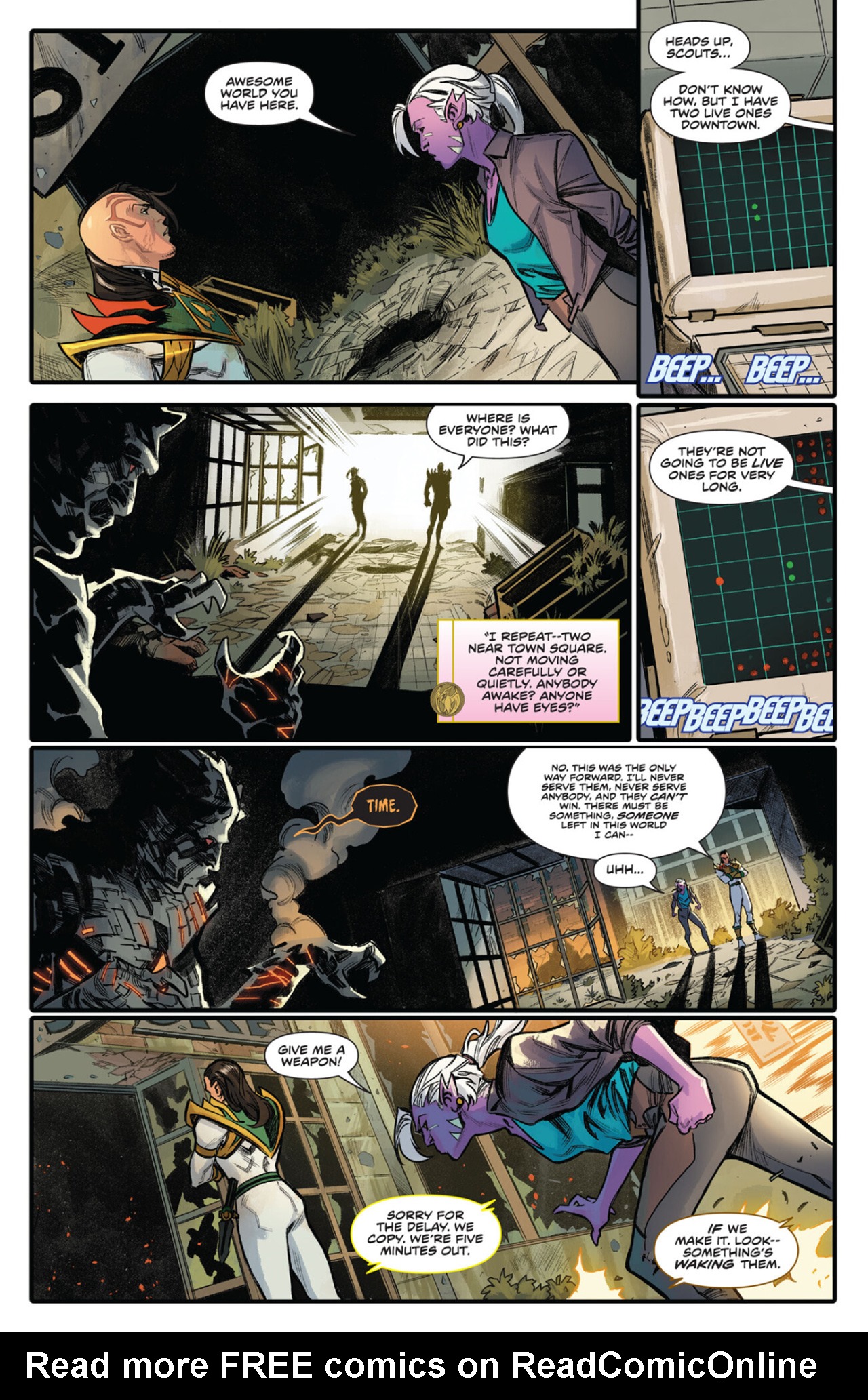 Read online Power Rangers Unlimited comic -  Issue # The Coinless - 5