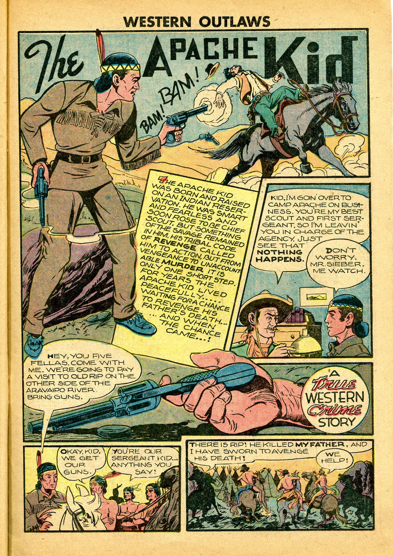 Read online Western Outlaws (1948) comic -  Issue #21 - 11