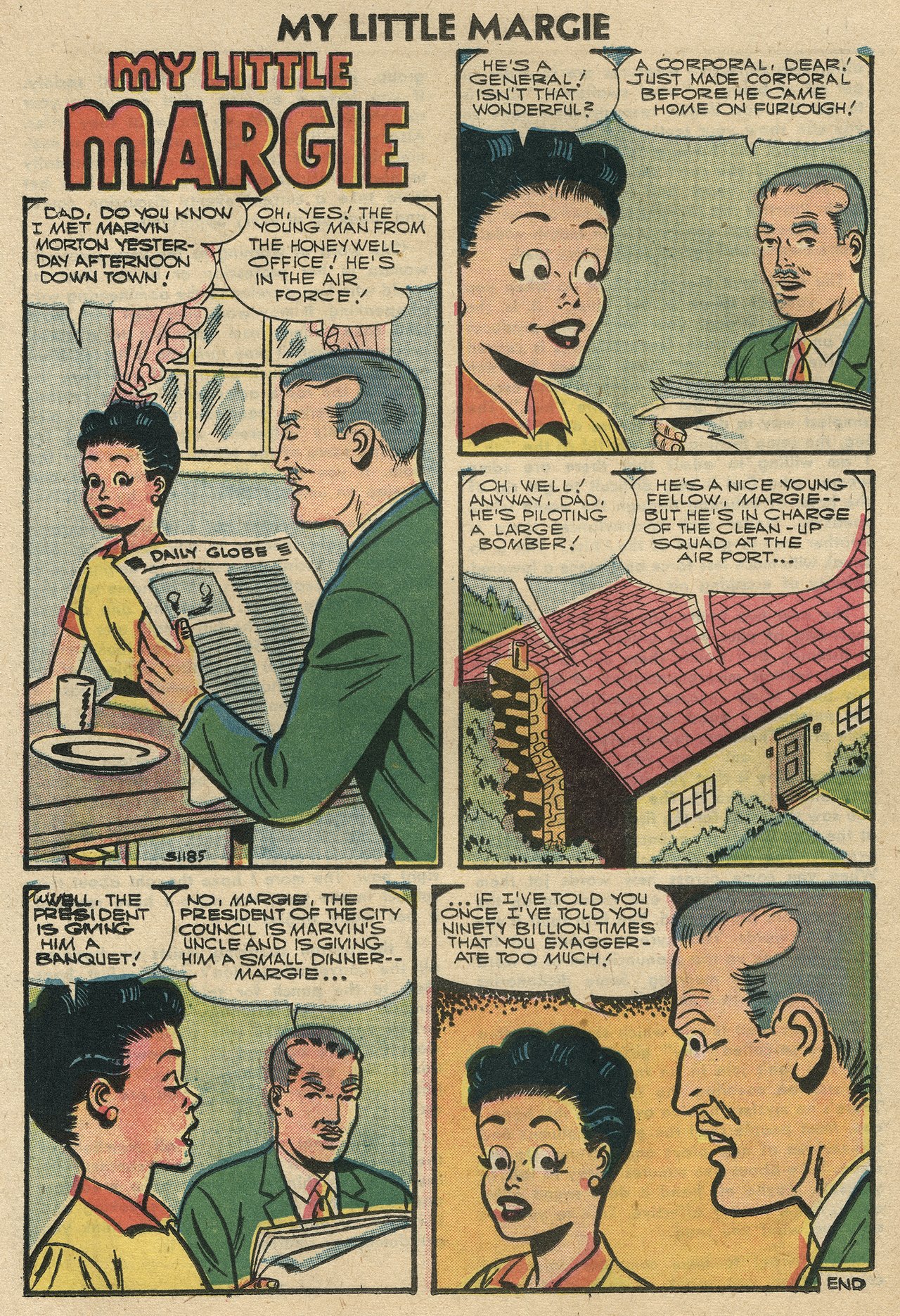 Read online My Little Margie (1954) comic -  Issue #14 - 22