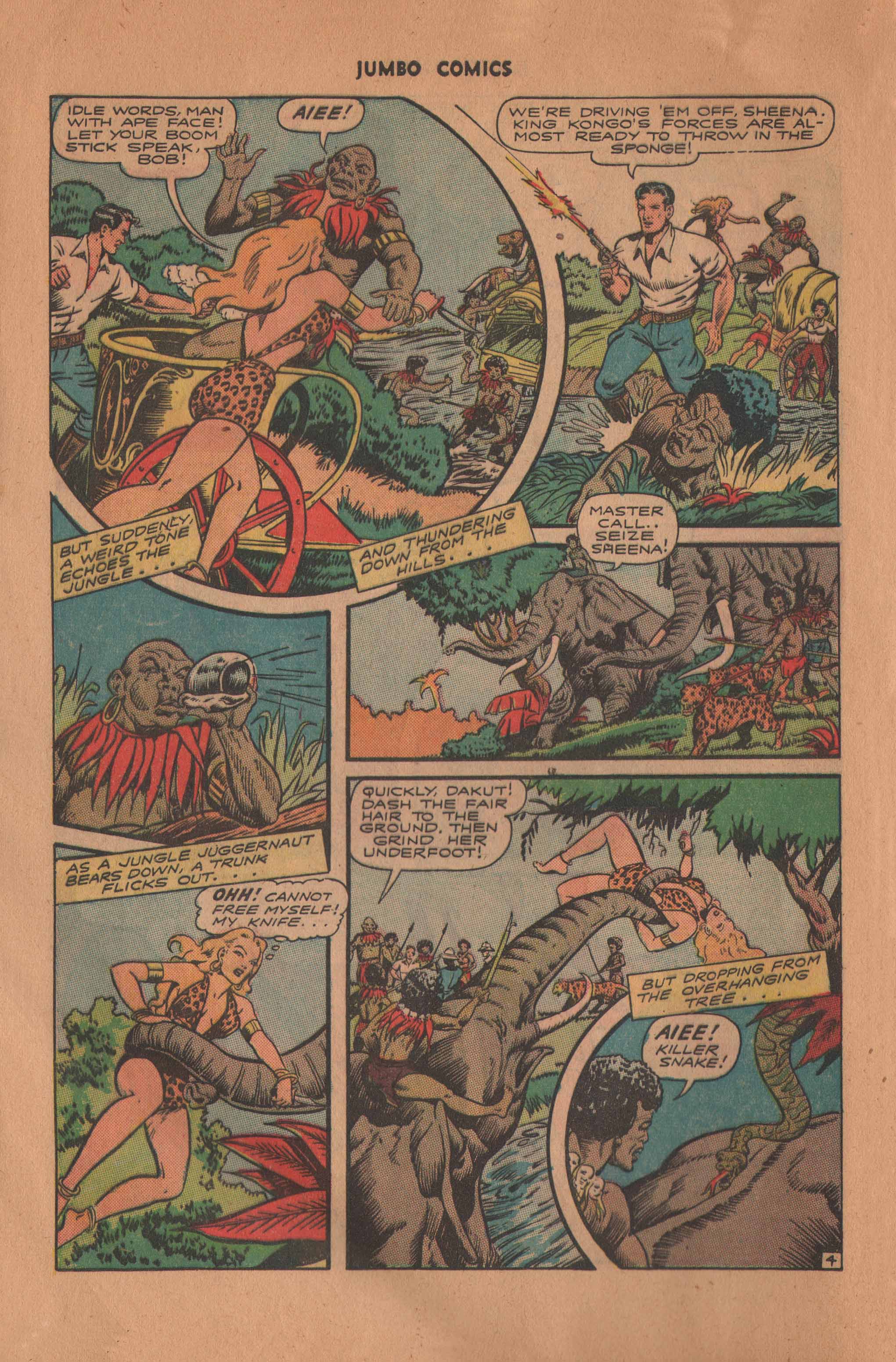 Read online Jumbo Comics comic -  Issue #80 - 6